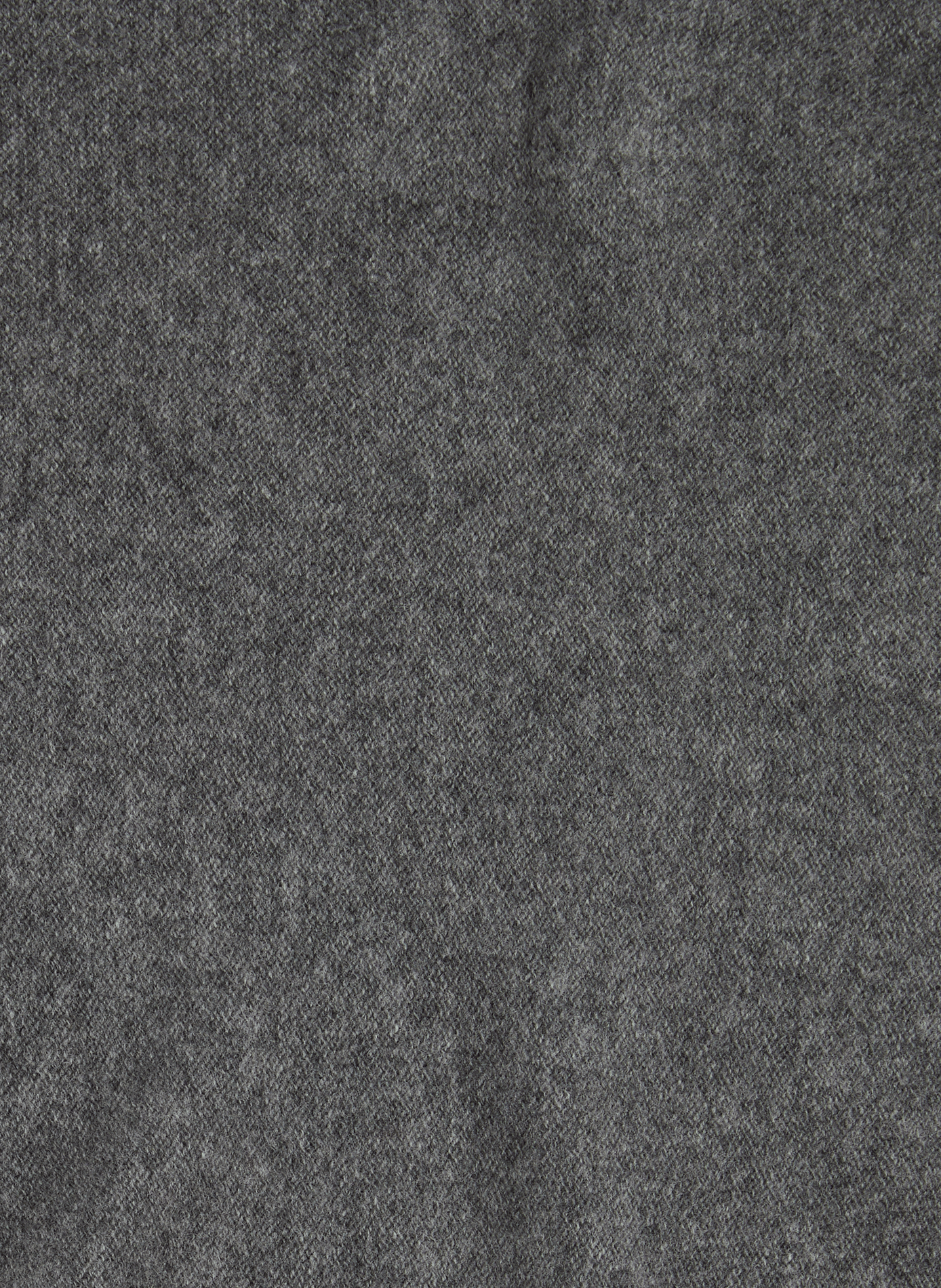 Triangular pointed wool scarf | Grey SAISON 1865 Men