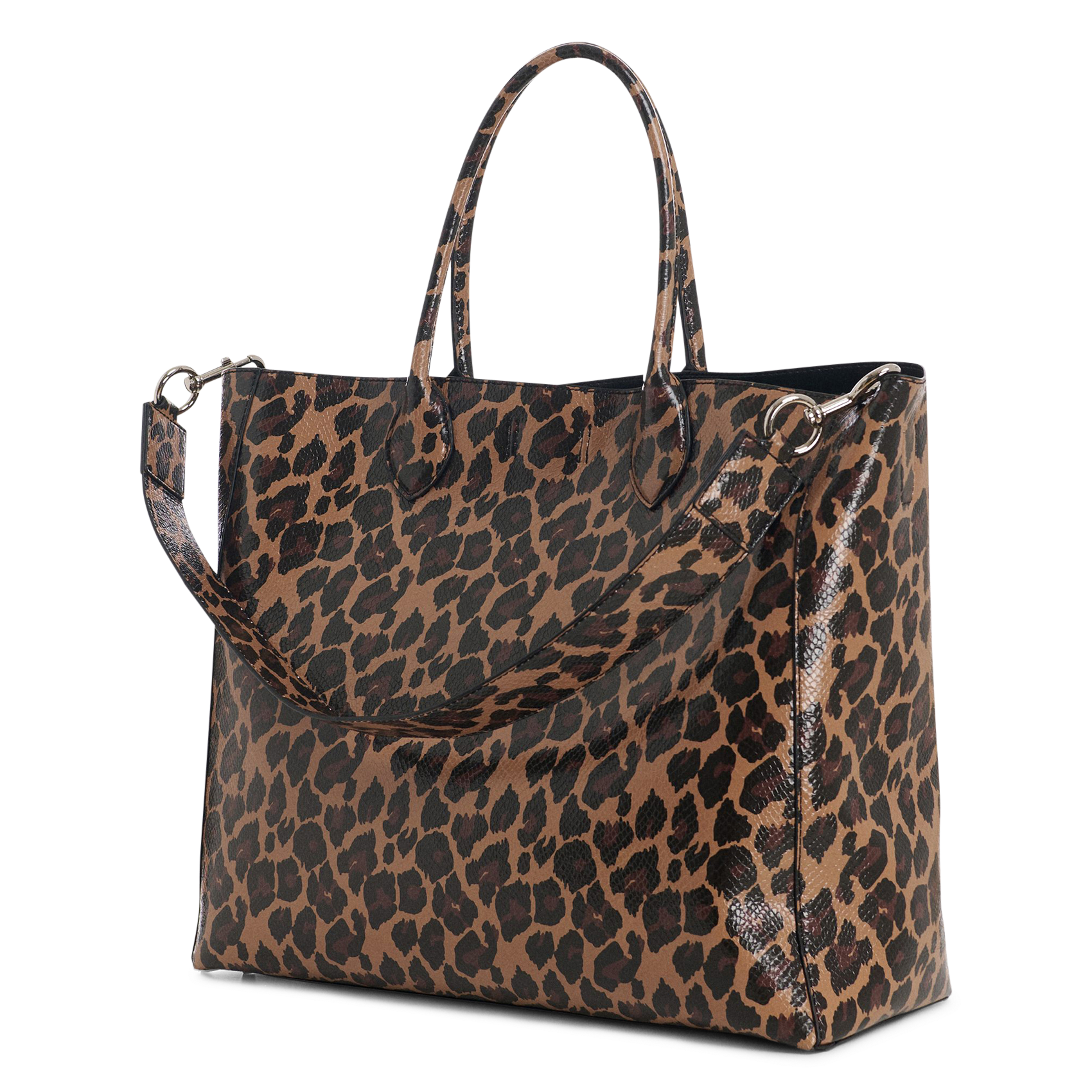 Sac cabas à carreaux ESSENTIEL ANTWERP Noir