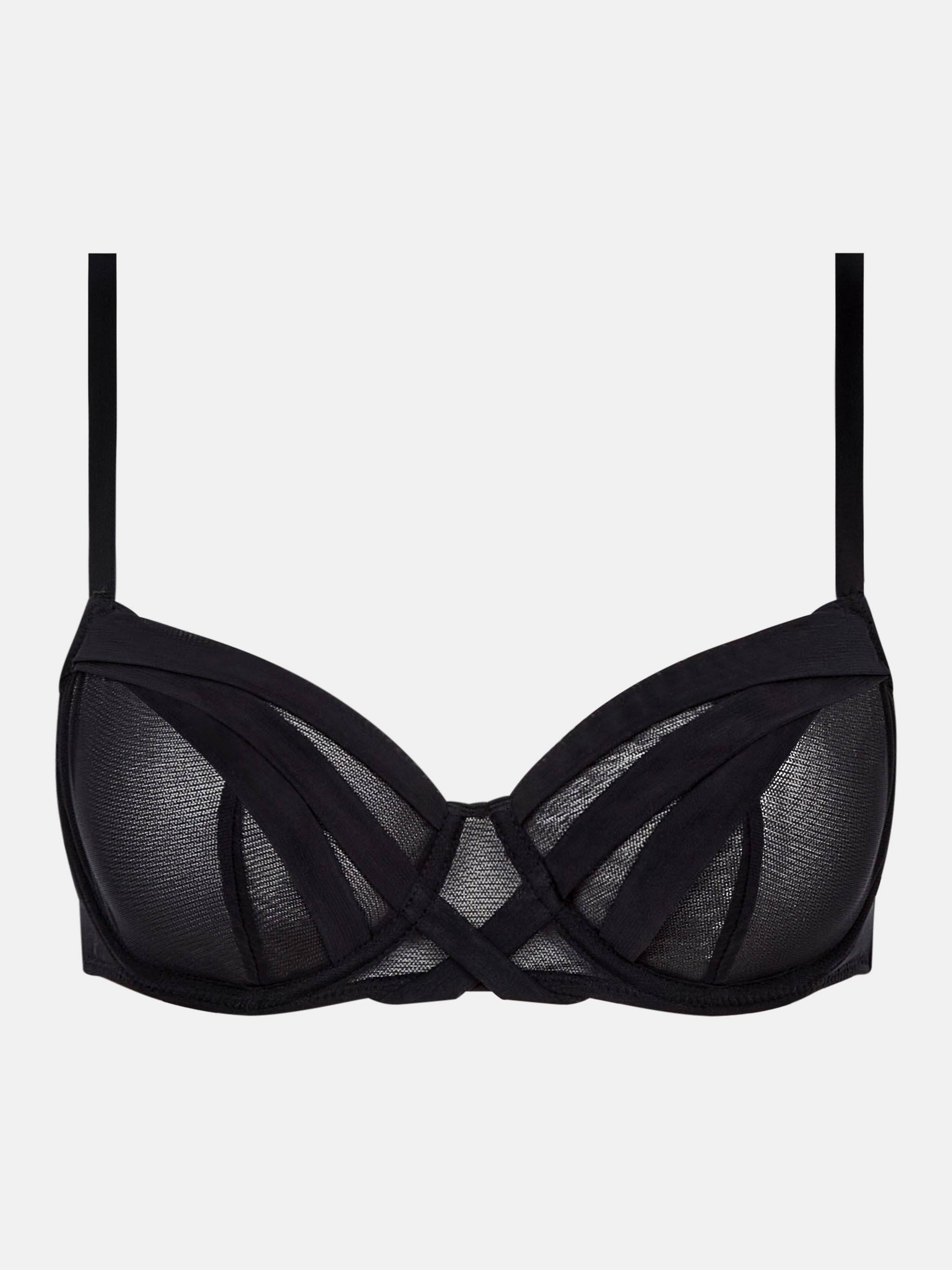Demi-cup bra | Black CHANTELLE X Women