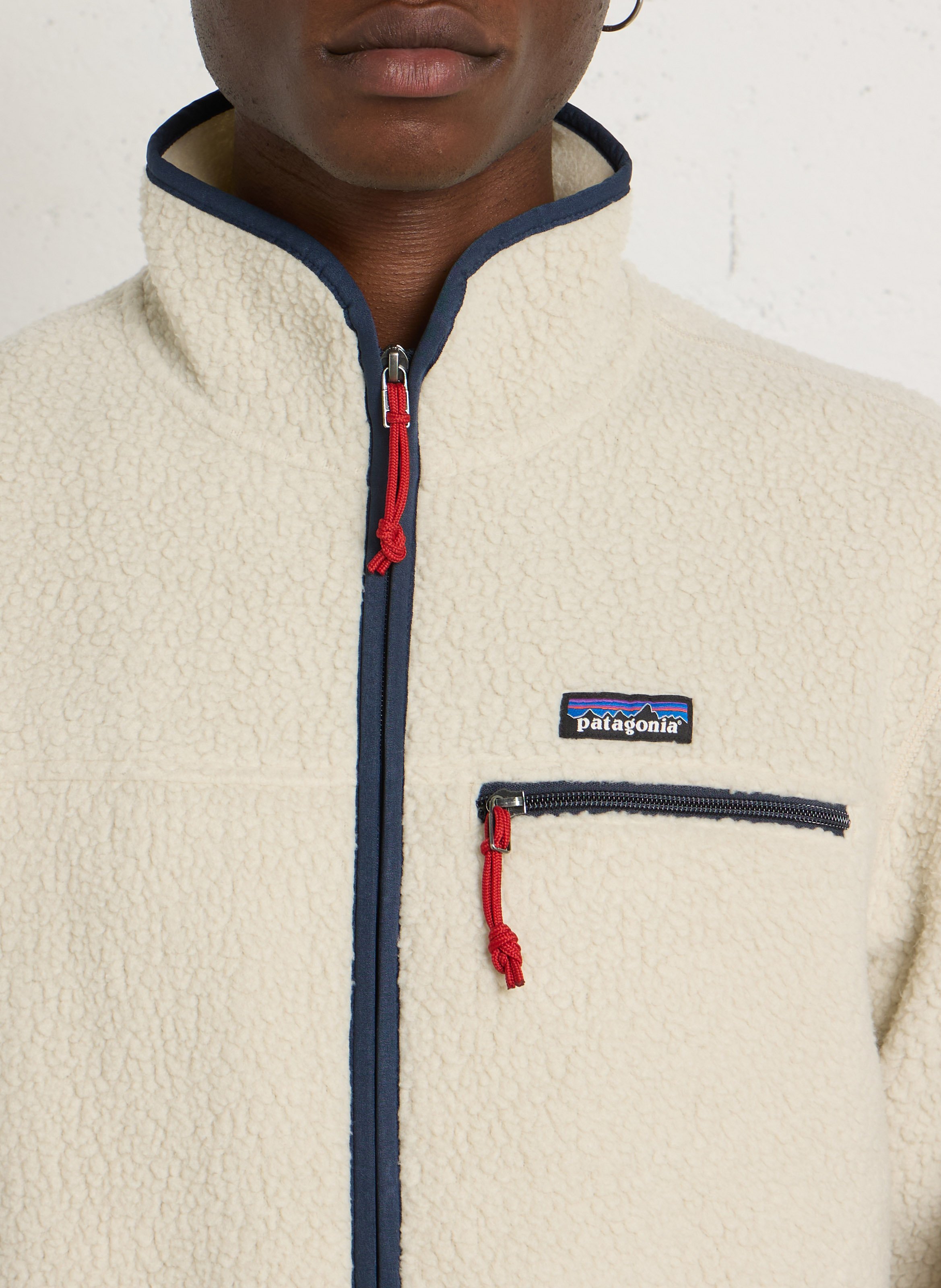 Oversized fleece coltrui PATAGONIA Beige