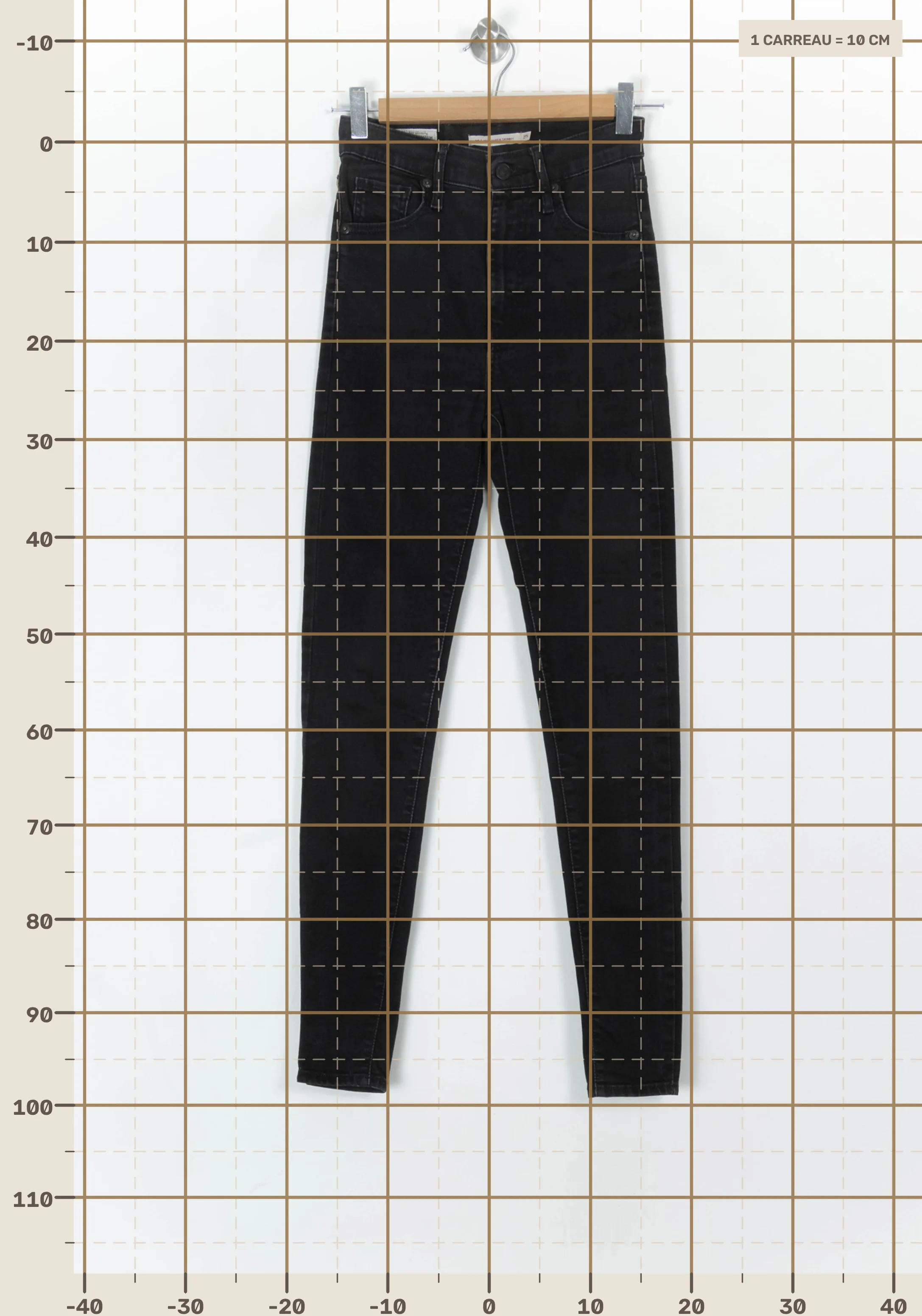 Jeans LEVI'S - Seconde main Black