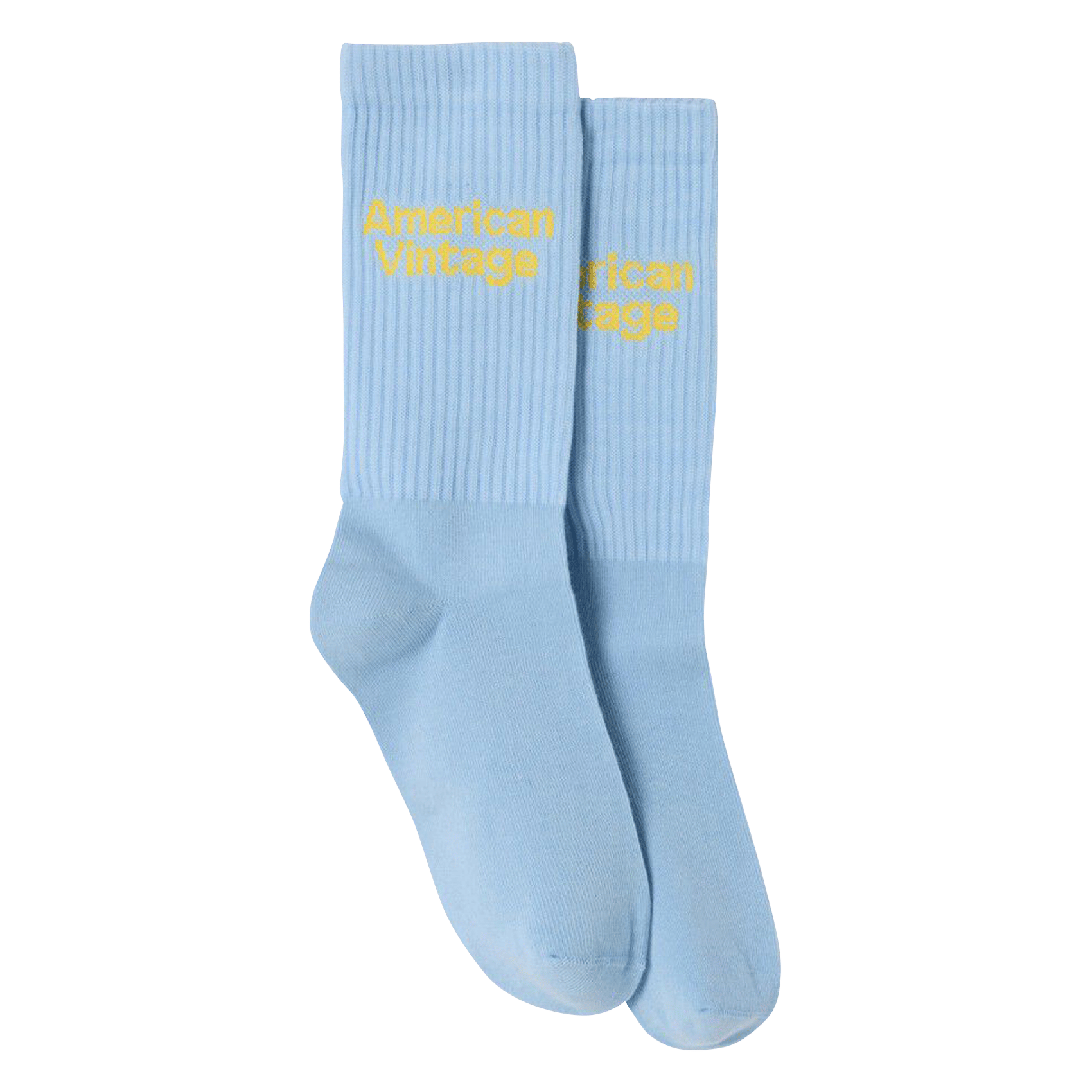 Cotton socks with logo AMERICAN VINTAGE