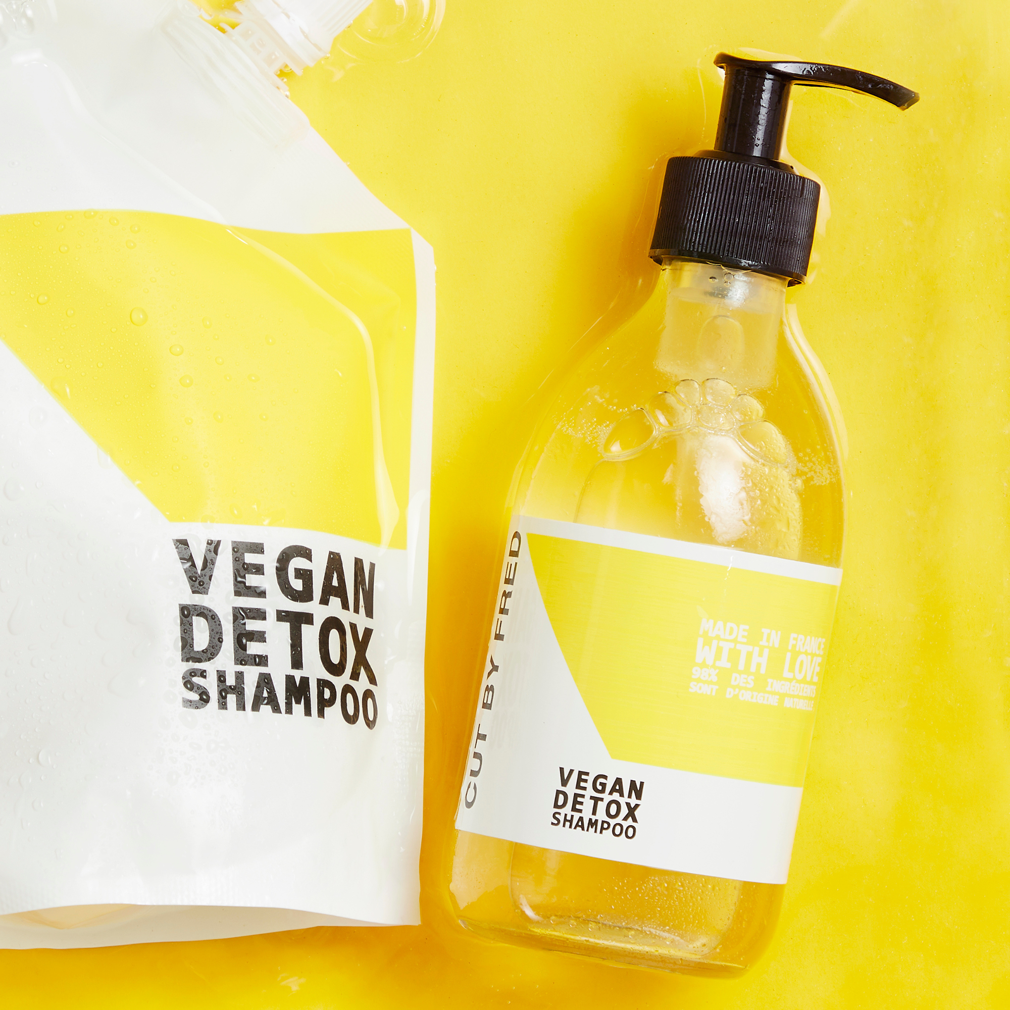 VEGAN DETOX SHAMPOO CUT BY FRED No color