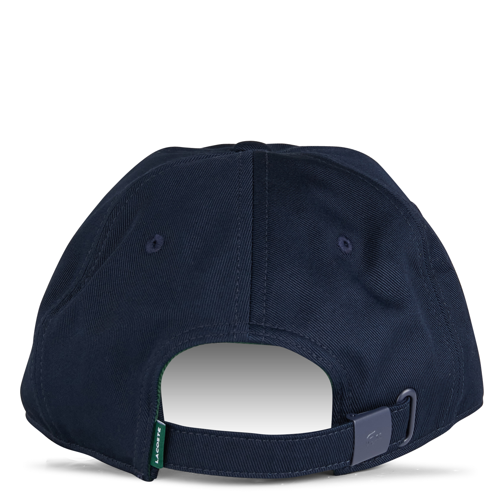 Casquette réglable brodée en coton LACOSTE Bleu