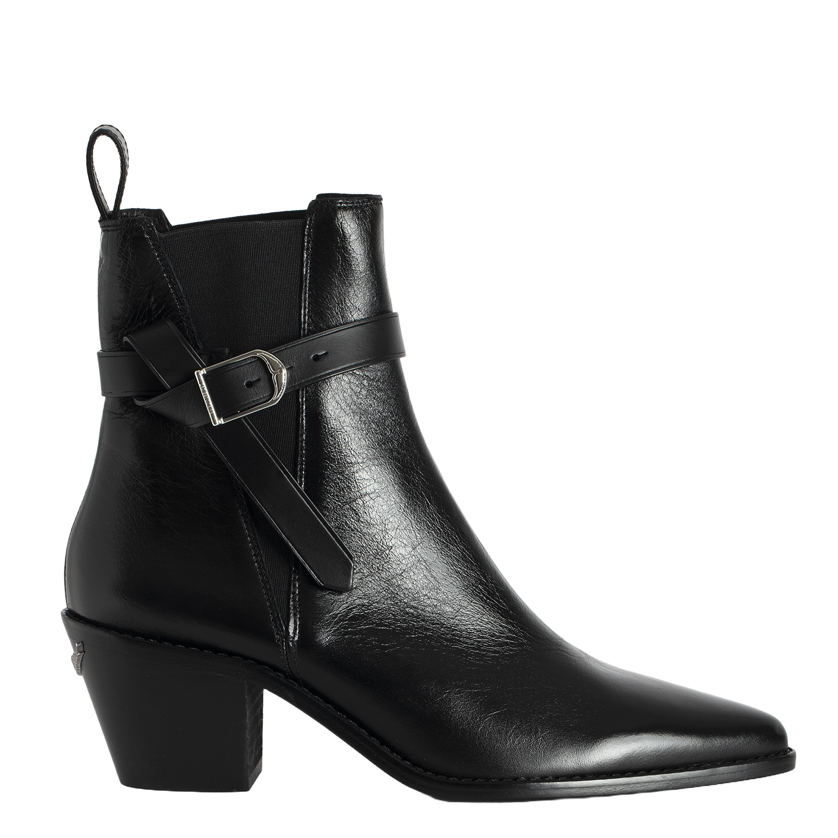 Bottines en cuir ZADIG&VOLTAIRE Noir