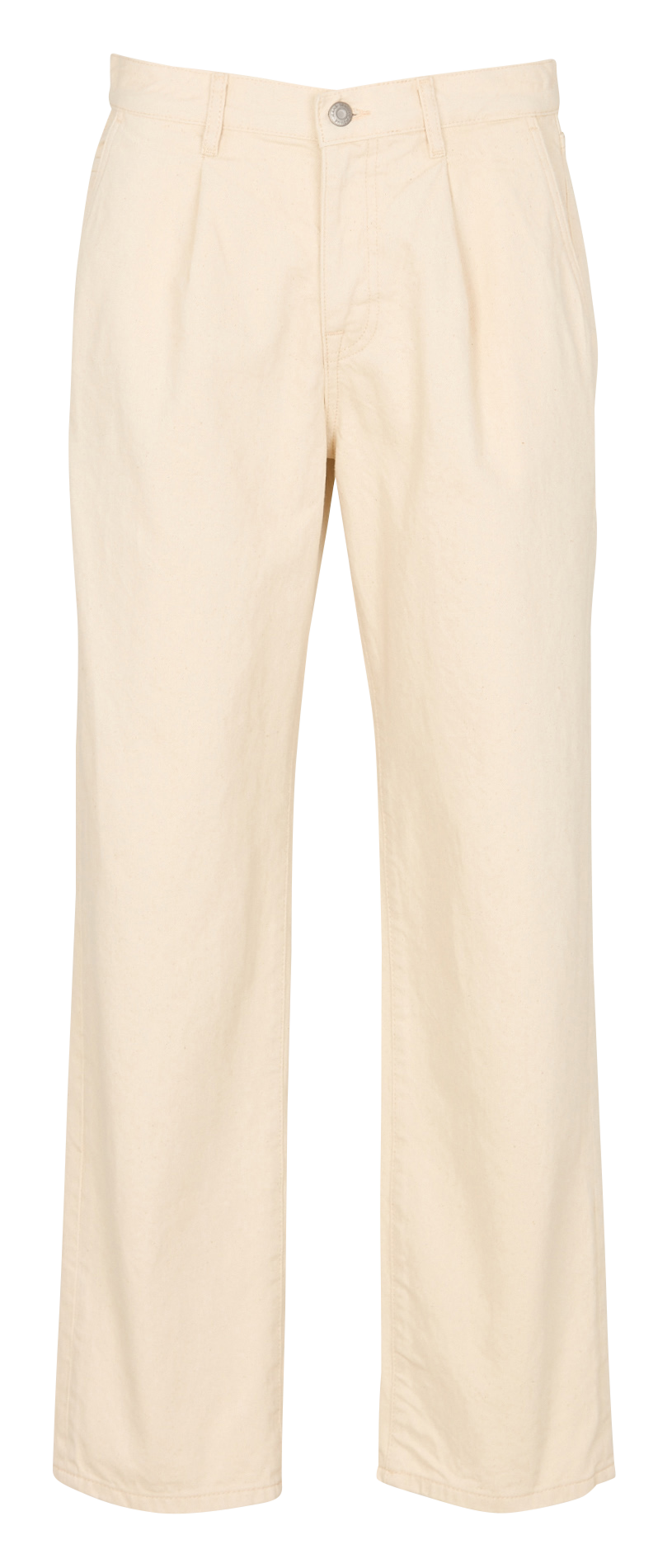 Wide-leg jeans with Italian pockets SELECTED Beige