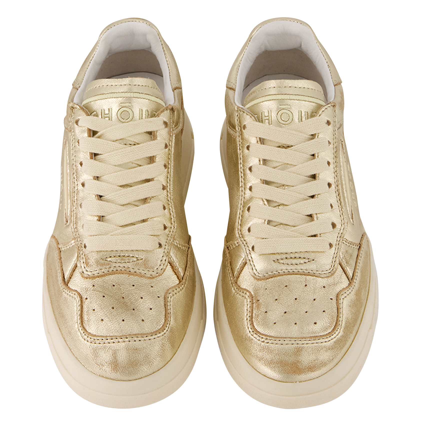 Low-top glitter sneakers GHOUD VENICE Golden