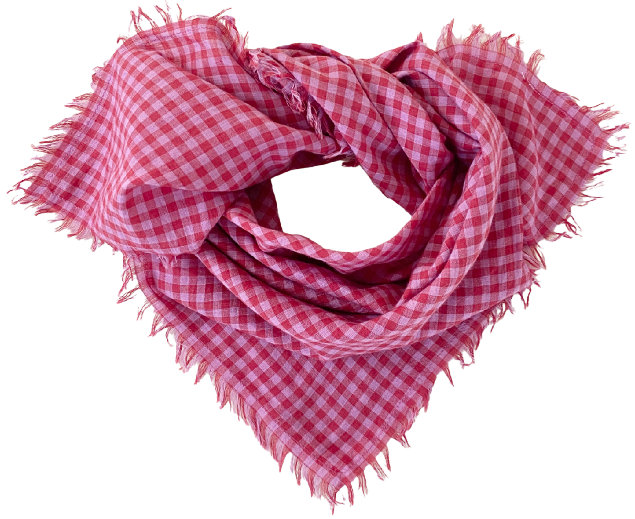 Cotton floaty scarf APACHES COLLECTIONS Pink