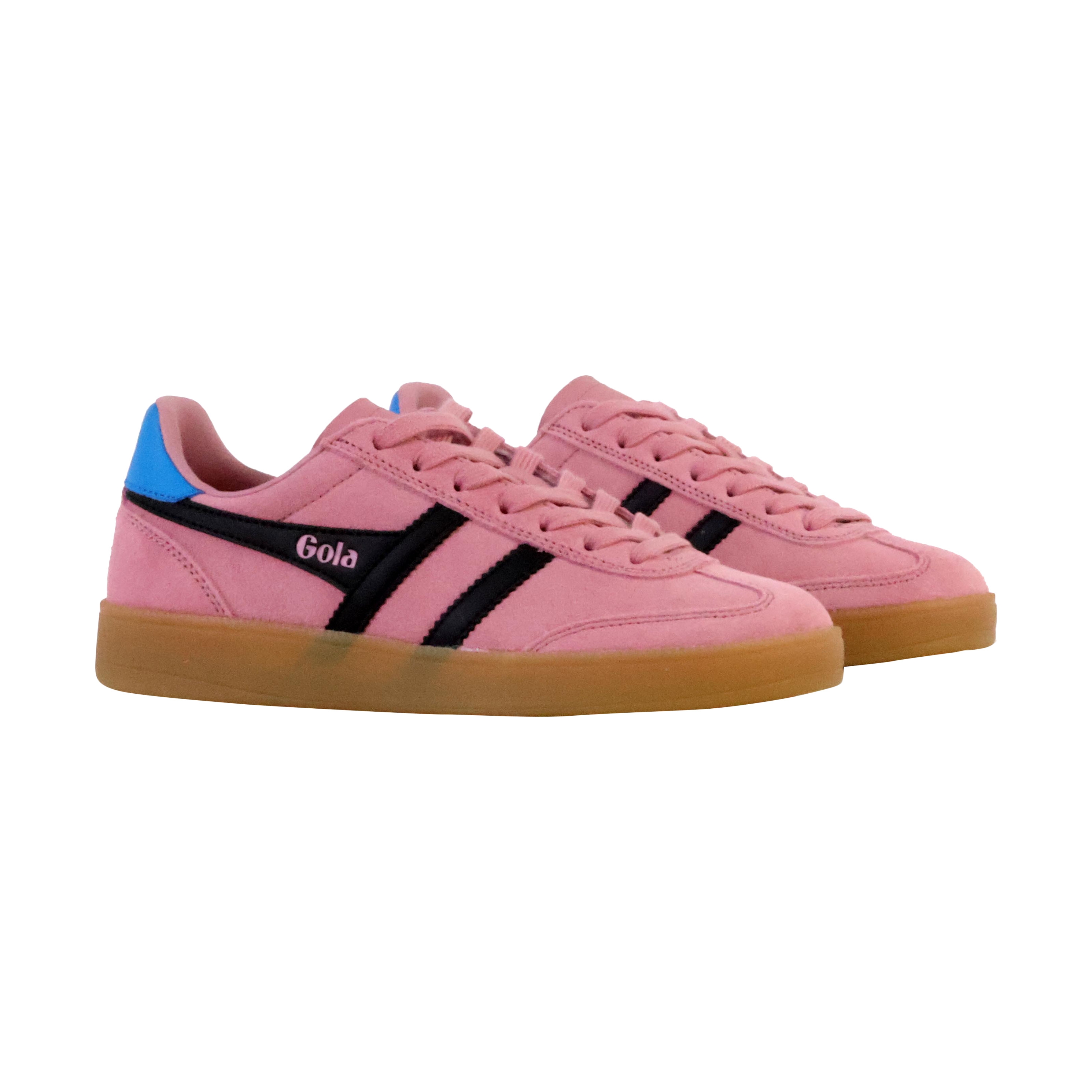 Leather basket sneaker Pink