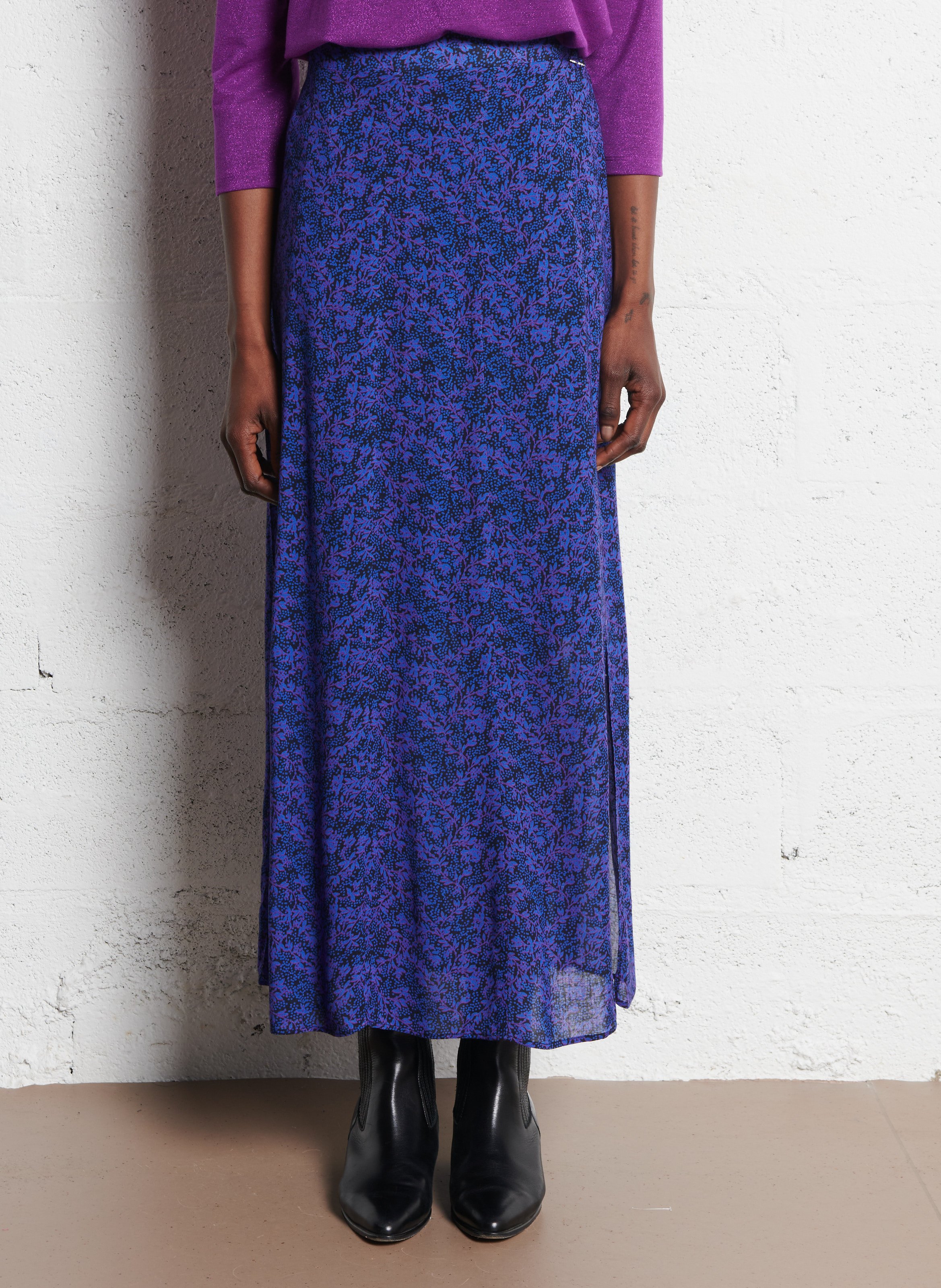 Mini skirt ONE STEP Blue