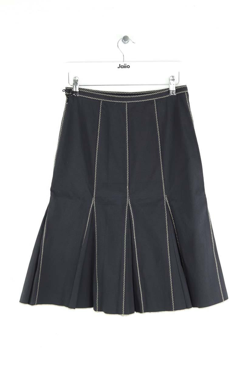 Cotton skirt PAULE KA - Seconde main Black