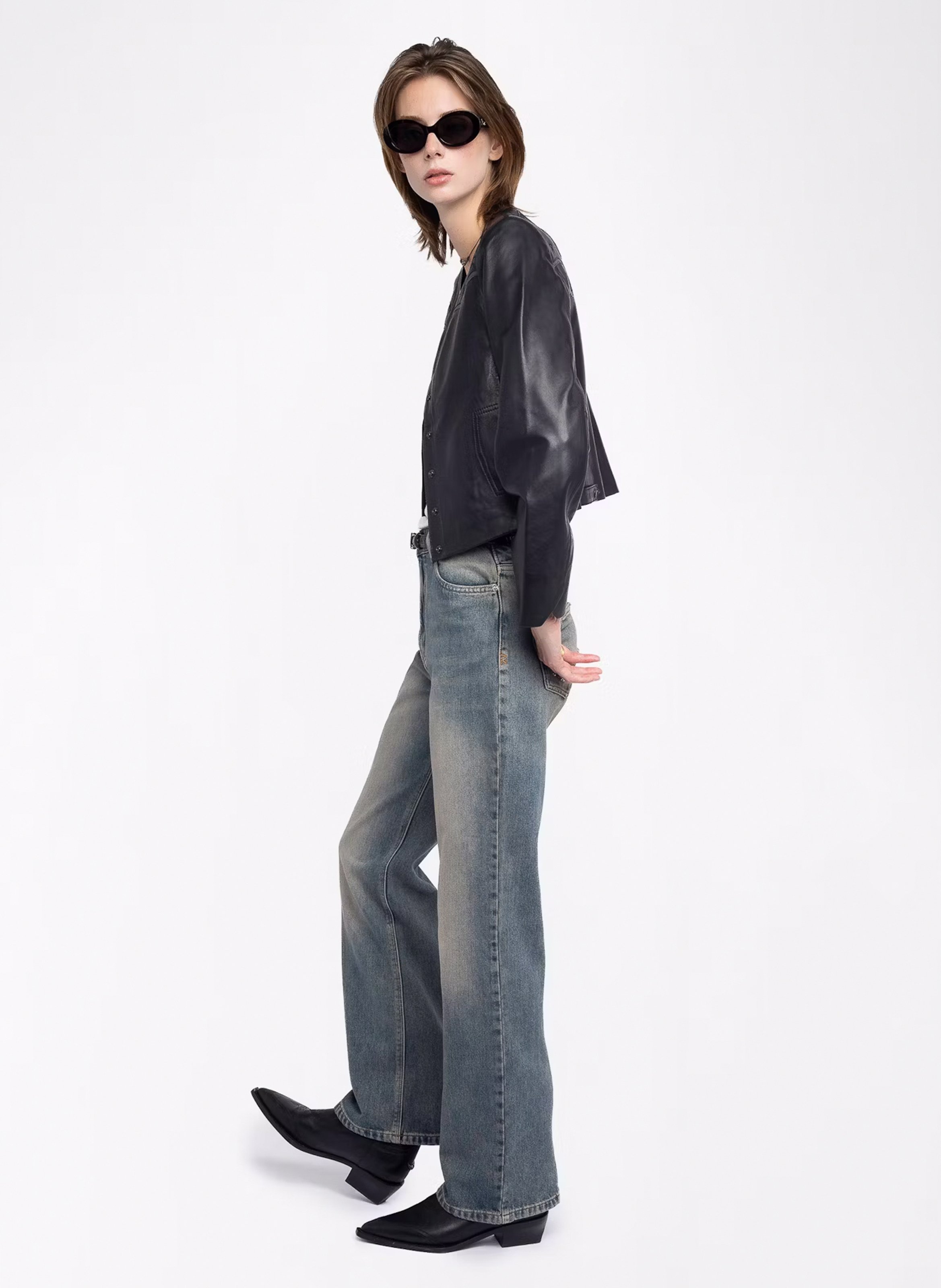 Faded straight jeans ZADIG&VOLTAIRE Blue