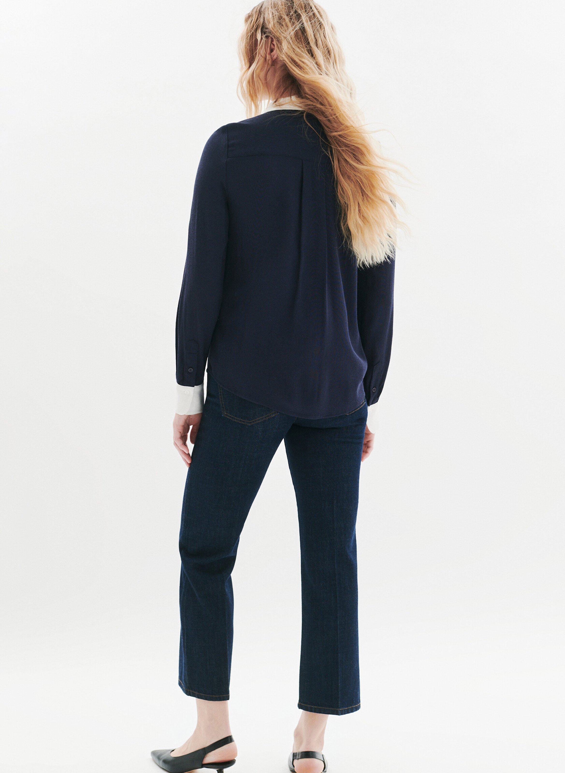 Chemise col classique CAROLL Blue