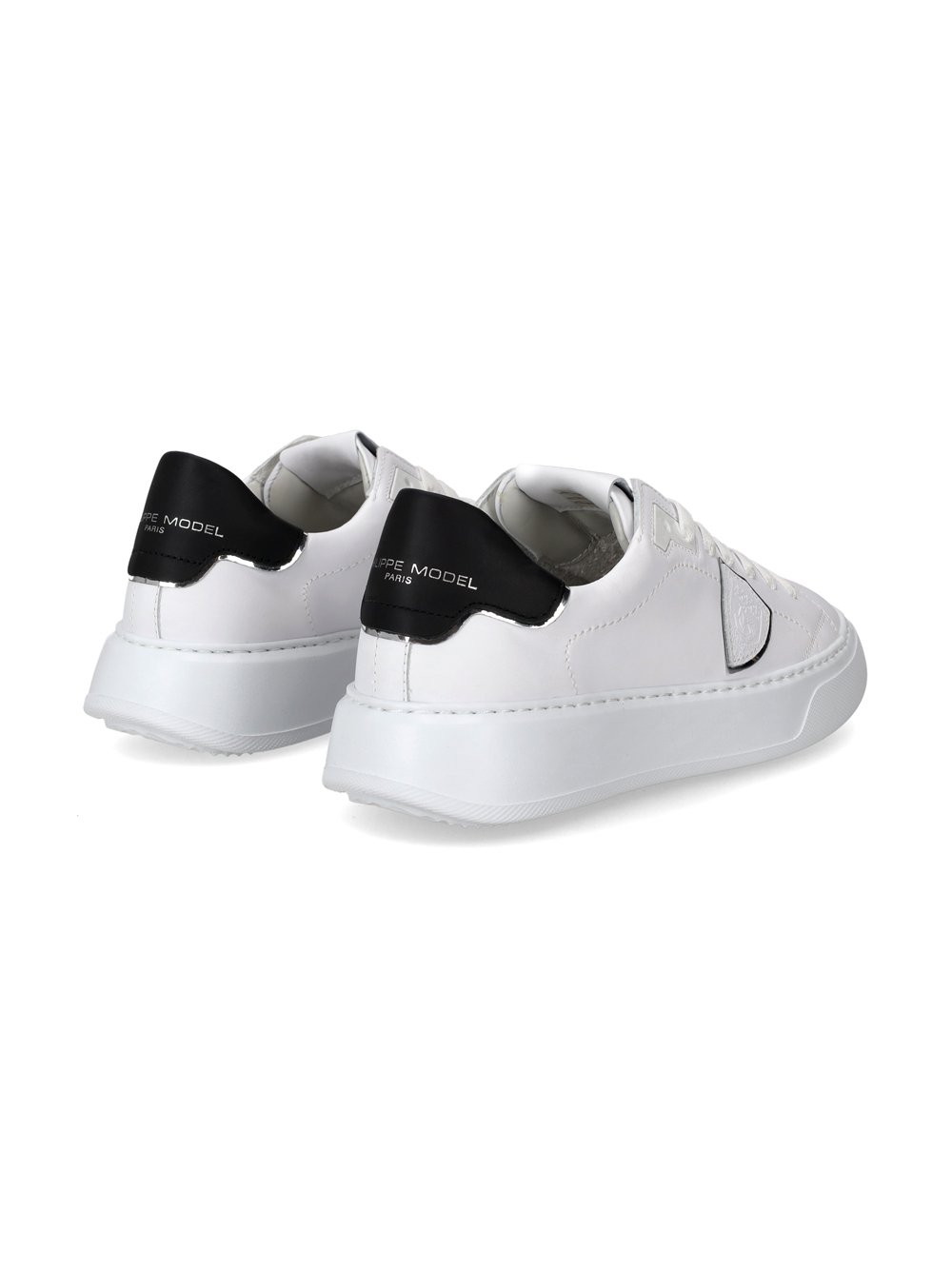 Tennis Temple Sneakers. PHILIPPE MODEL Black