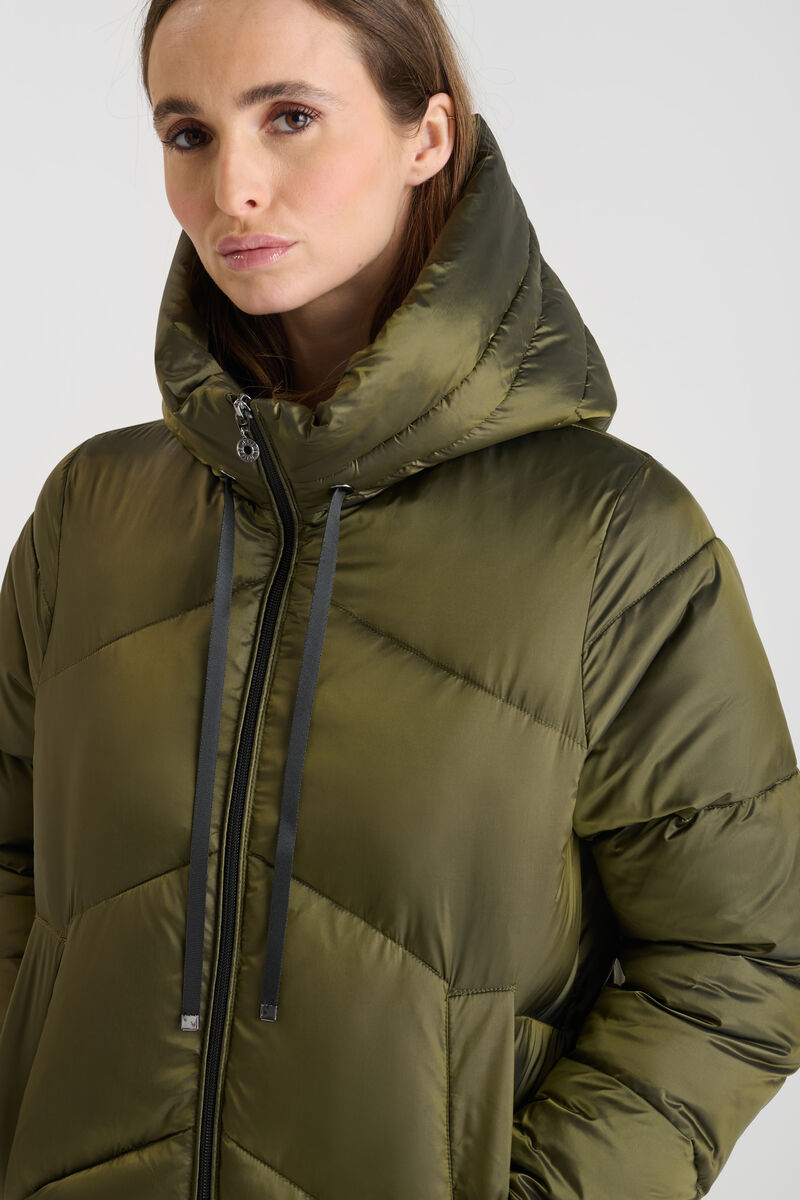 Brookvale Hoody padded jacket LE TEMPS DES CERISES Khaki