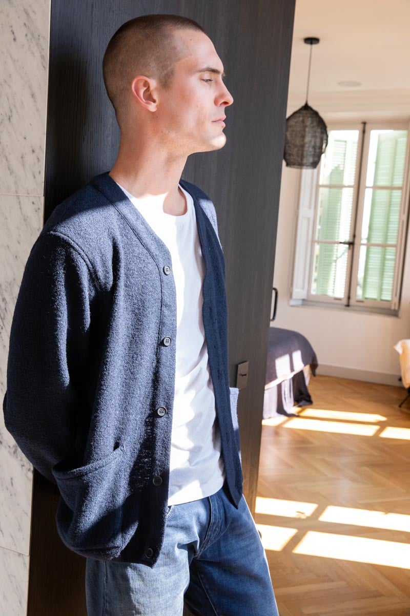 Cardigan LE TEMPS DES CERISES Blue