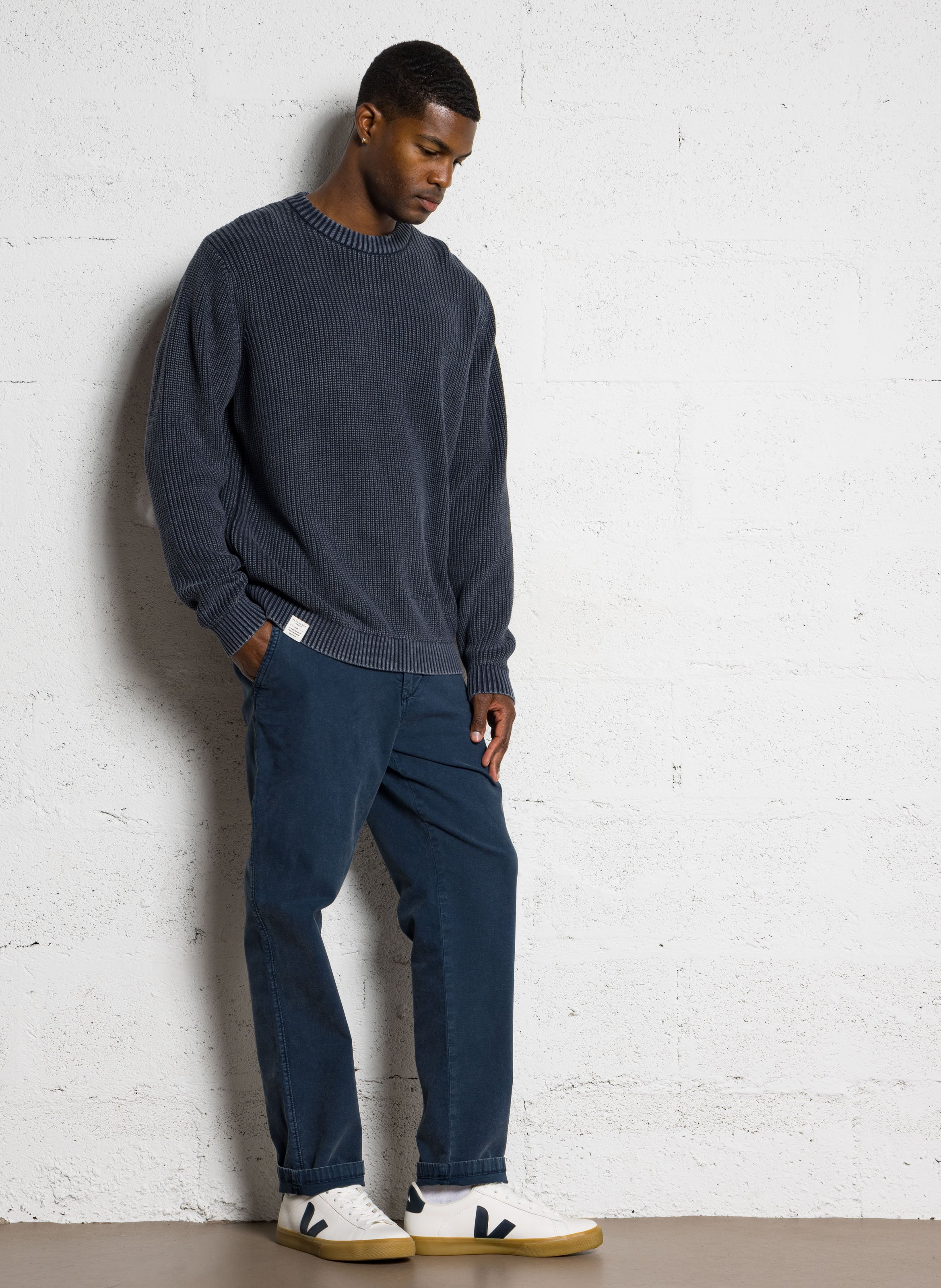 Cotton-blend bucket hat PEPE JEANS Blue