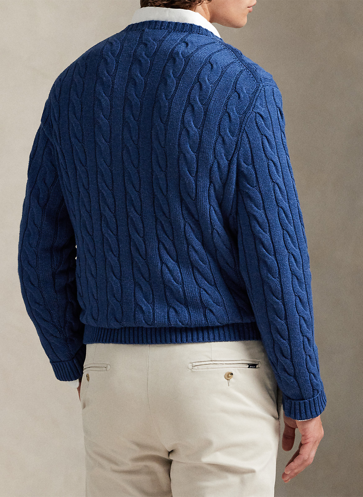 Cotton round-neck sweater  POLO RALPH LAUREN Blue