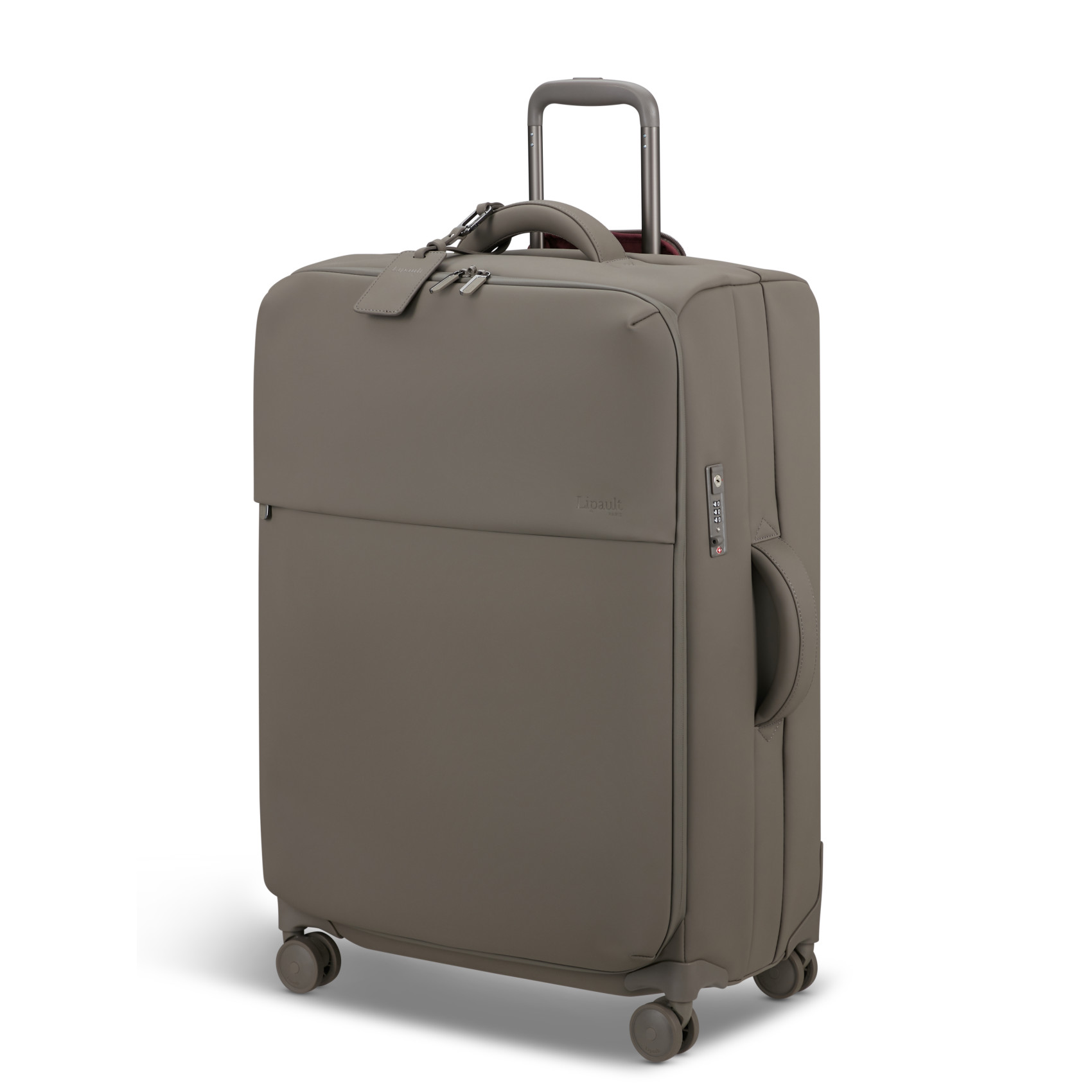 Lost in Berlin 4-Wheel Suitcase Size L LIPAULT Grey
