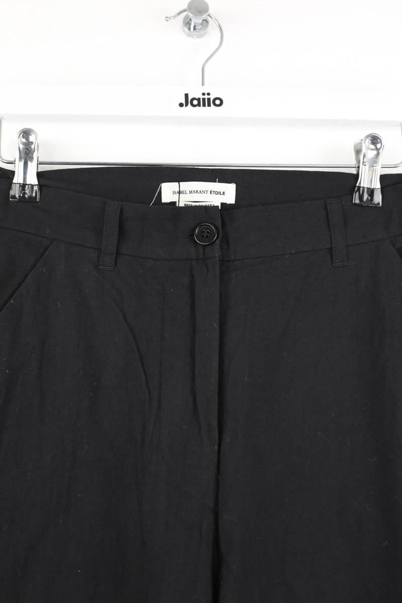 Carrot trousers ISABEL MARANT ÉTOILE - SECONDE MAIN Black