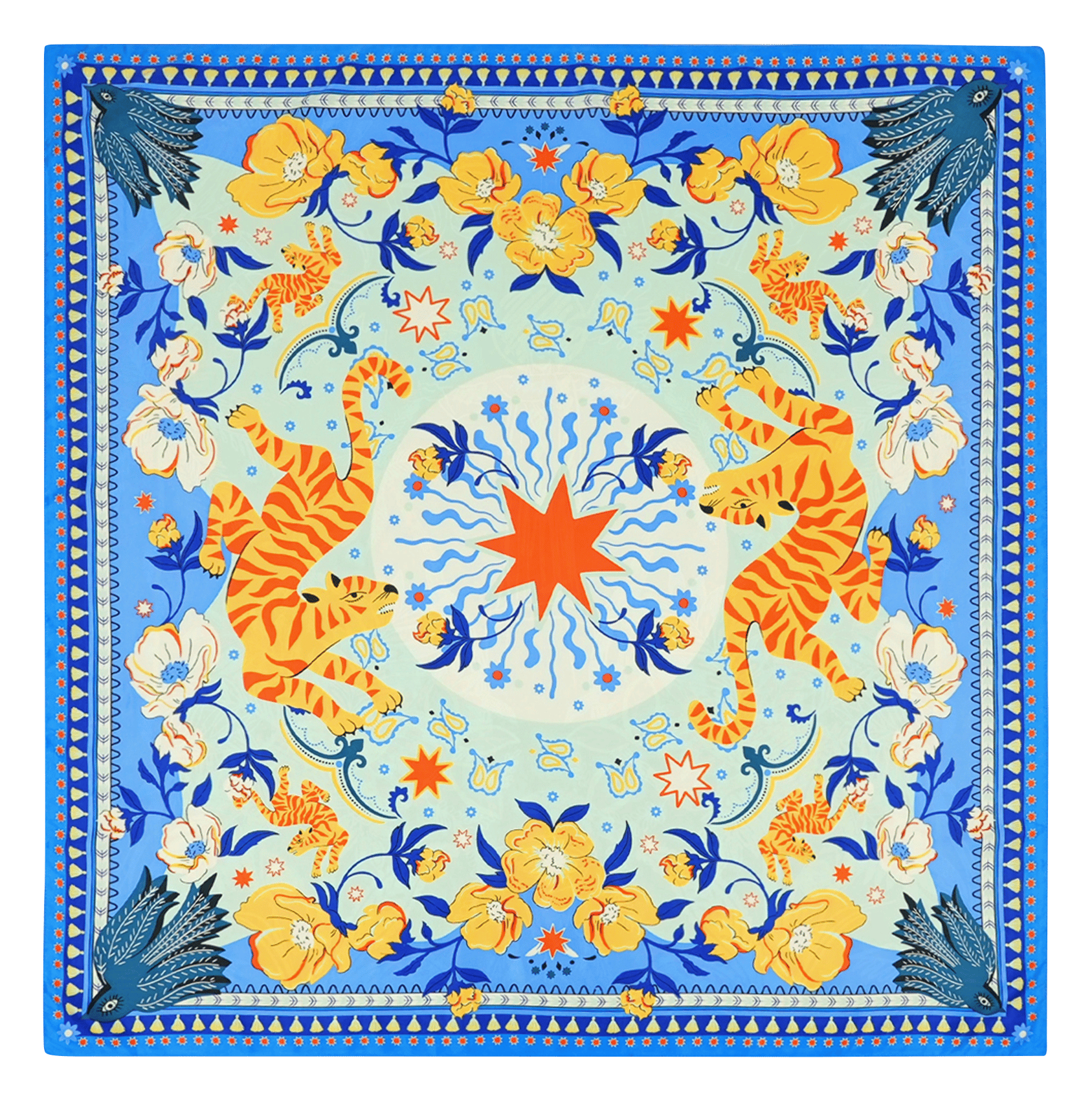 - 86 x 182 cm. WILD Blau