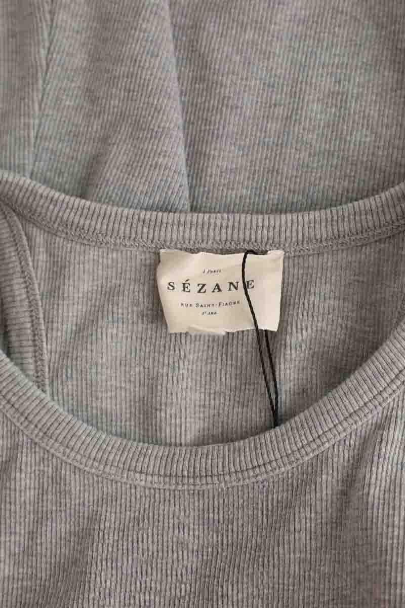 Top sans manche SEZANE - Seconde main Gris