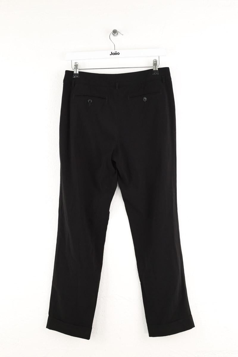 Straight leg pants MAX MARA - Seconde Main Black