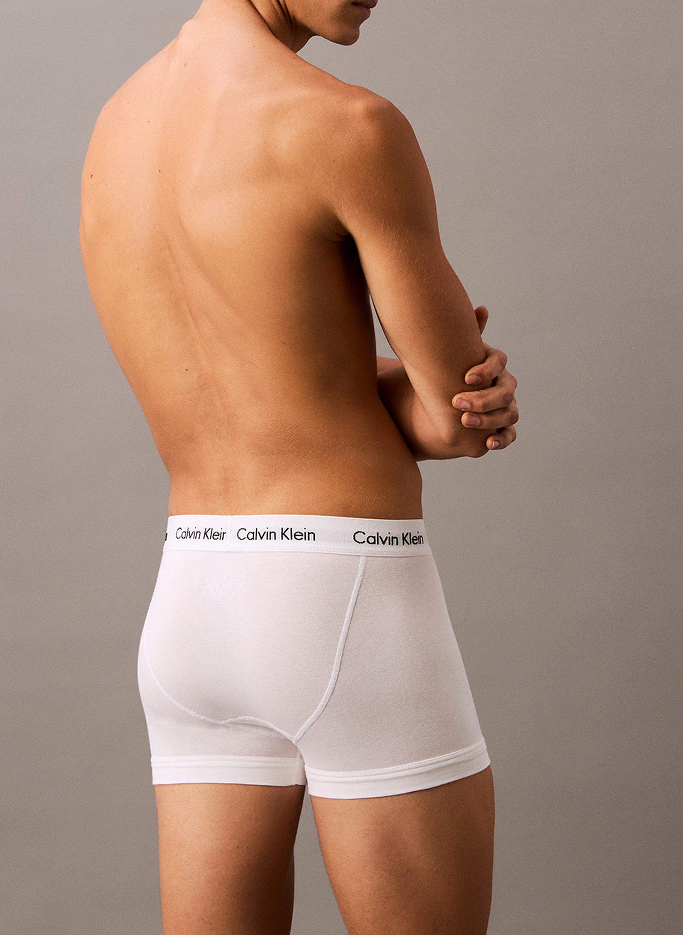 Lot de 3 boxers en coton mélangé CALVIN KLEIN UNDERWEAR Multicolore