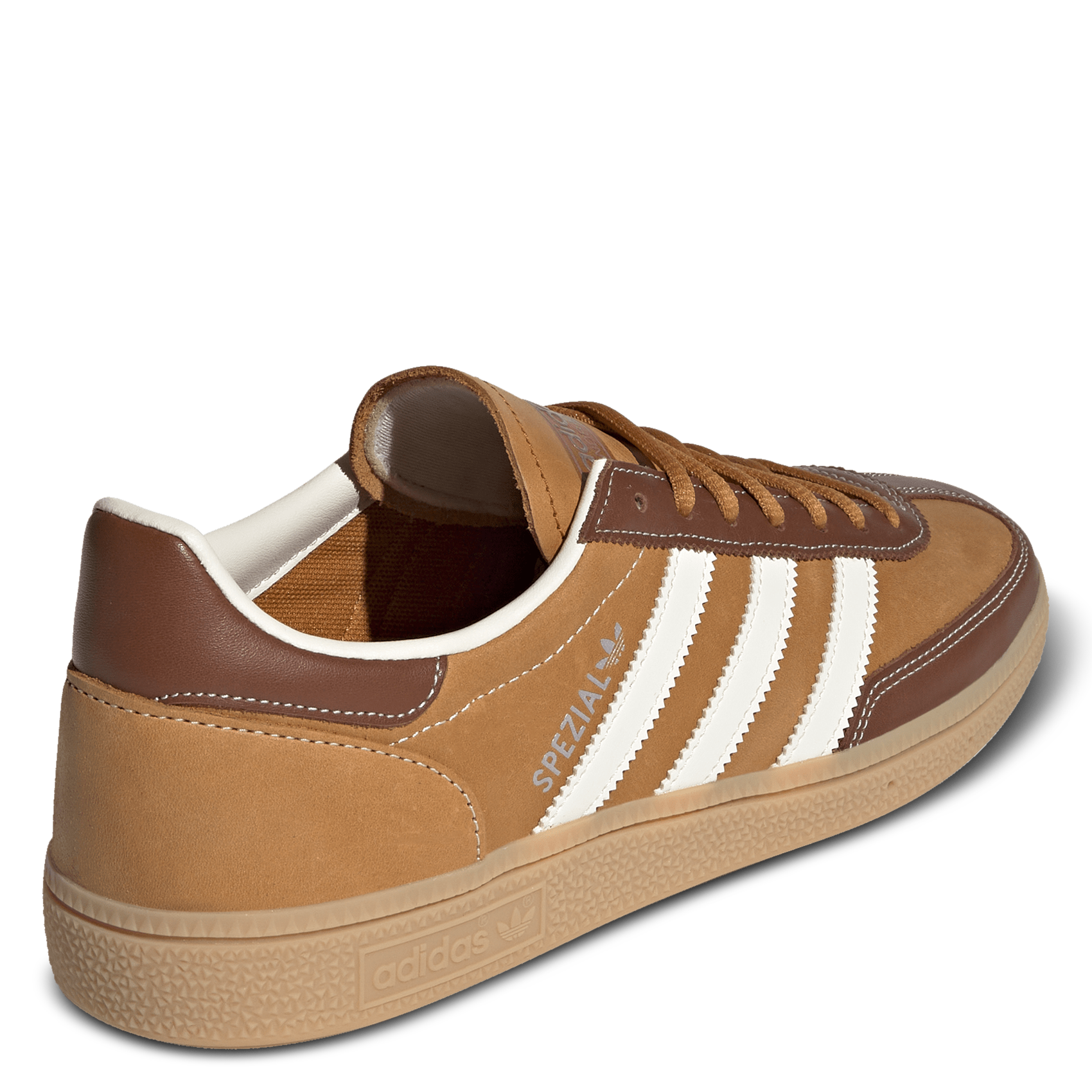 Baskets basses à lacets unies ADIDAS Marron