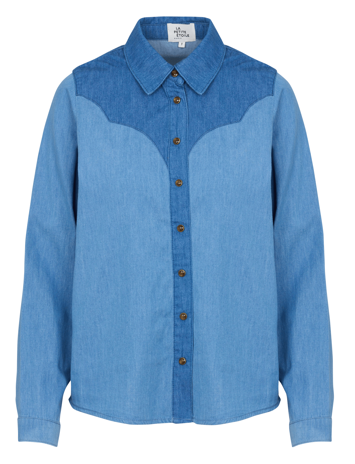 Oversized cotton shirt LA PETITE ETOILE Jean Stone