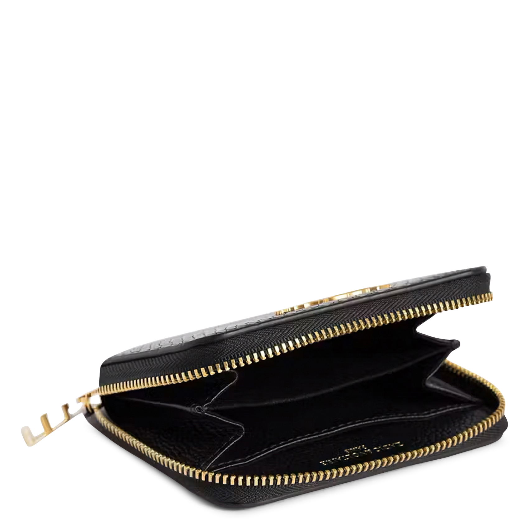 Porte-monnaie uni en cuir  ZADIG&VOLTAIRE Noir