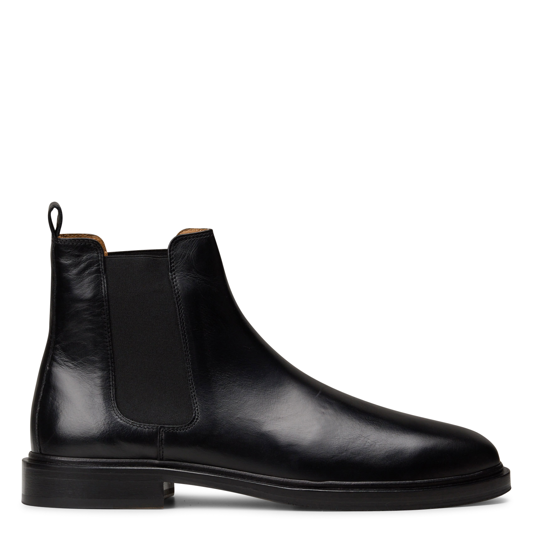 Leather ankle boots BOBBIES Black