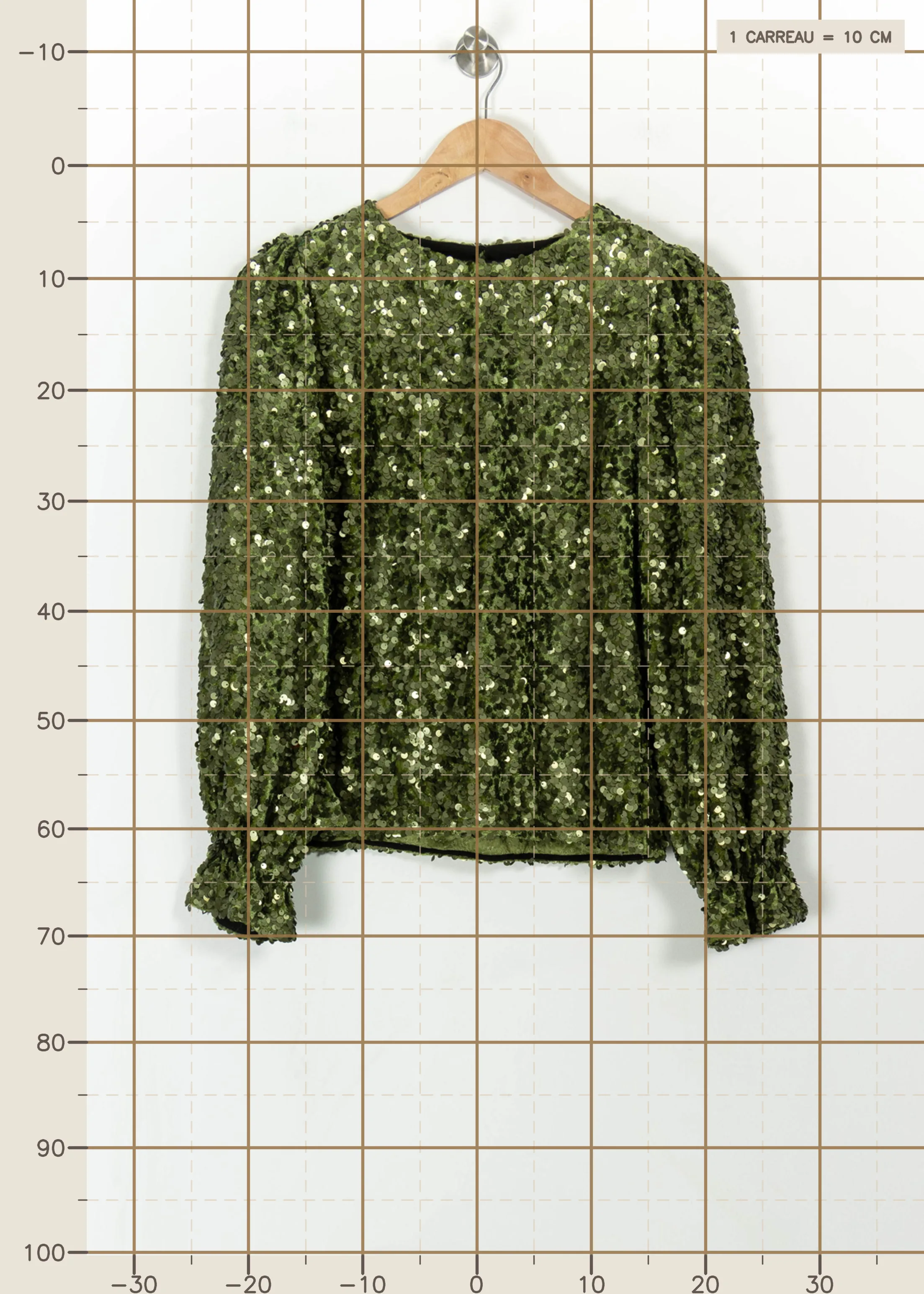 Blouse SEZANE - Seconde main Vert