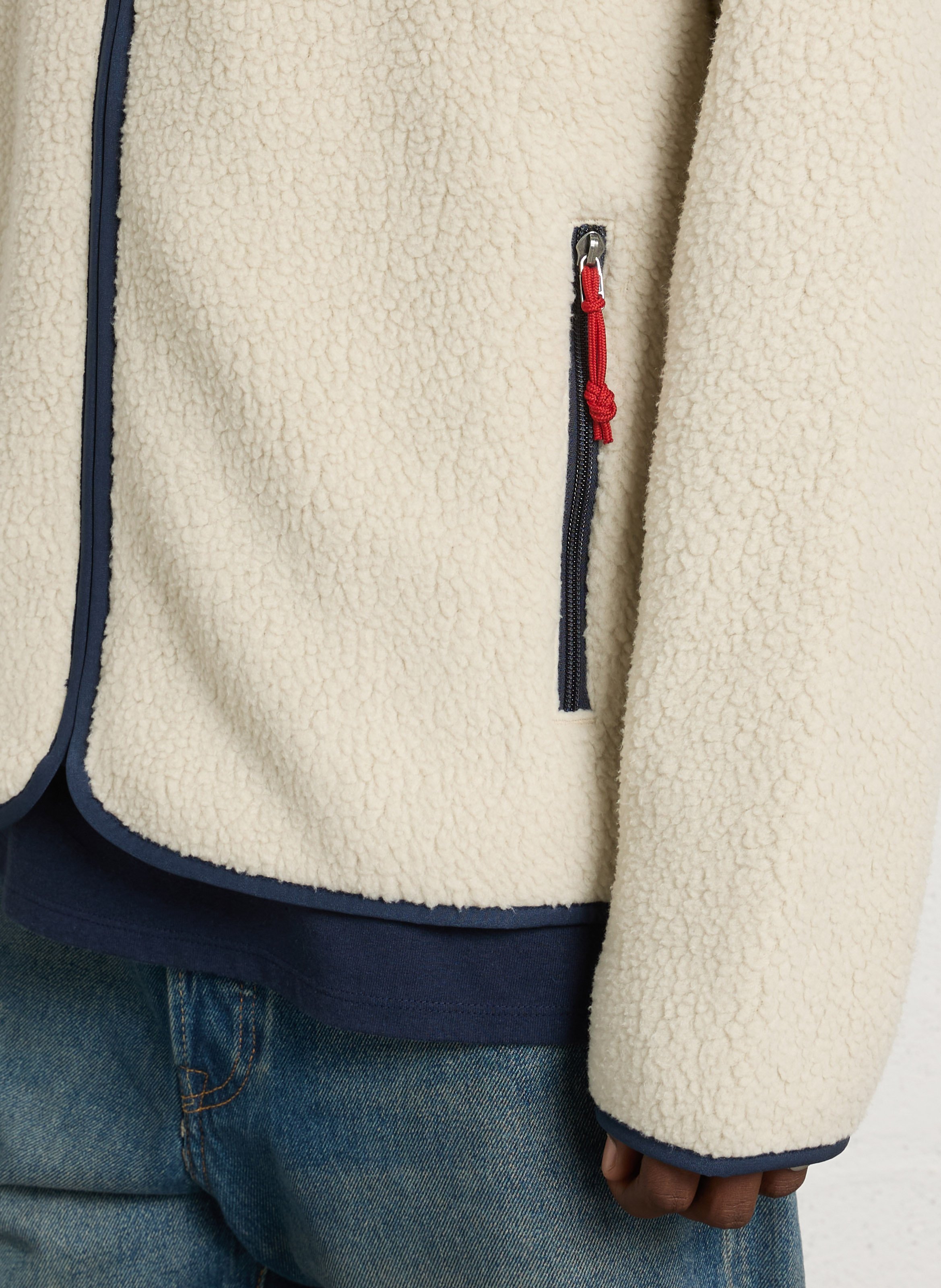 Oversized fleece coltrui PATAGONIA Beige