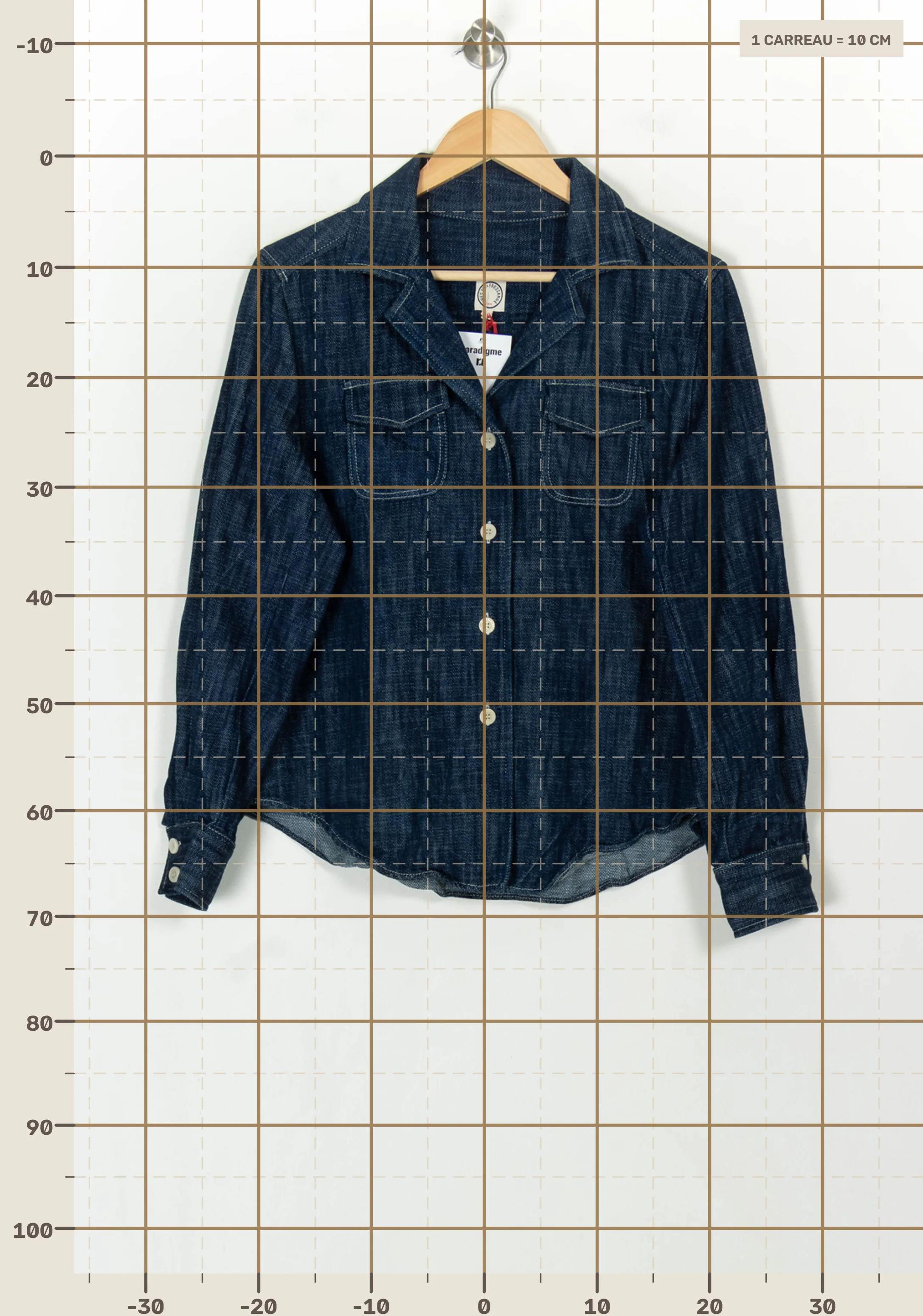Shirt INES DE LA FRESSANGE - Seconde main Blue