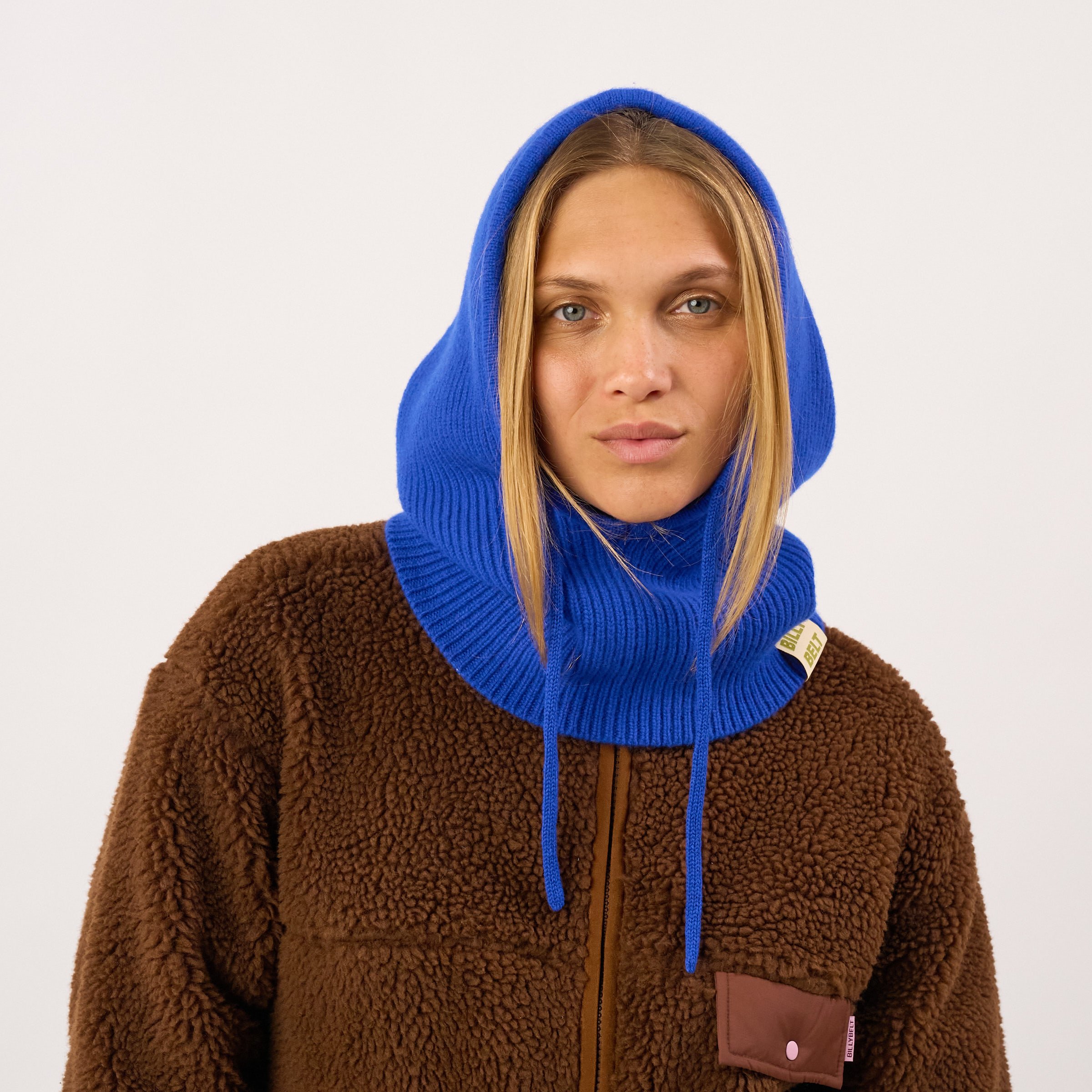 Wool balaclava BILLYBELT Blue