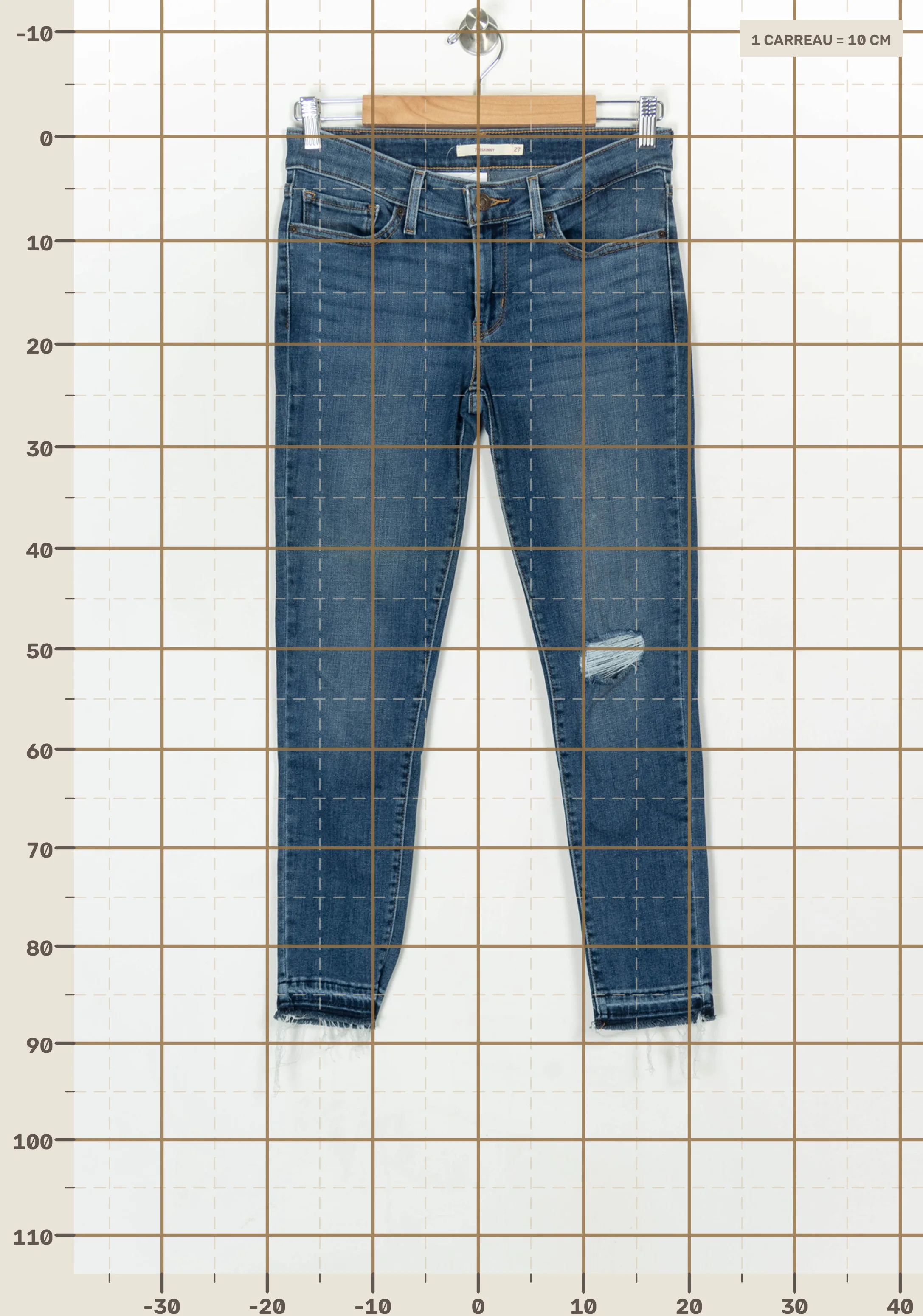 Jeans LEVI'S - Seconde main Blue