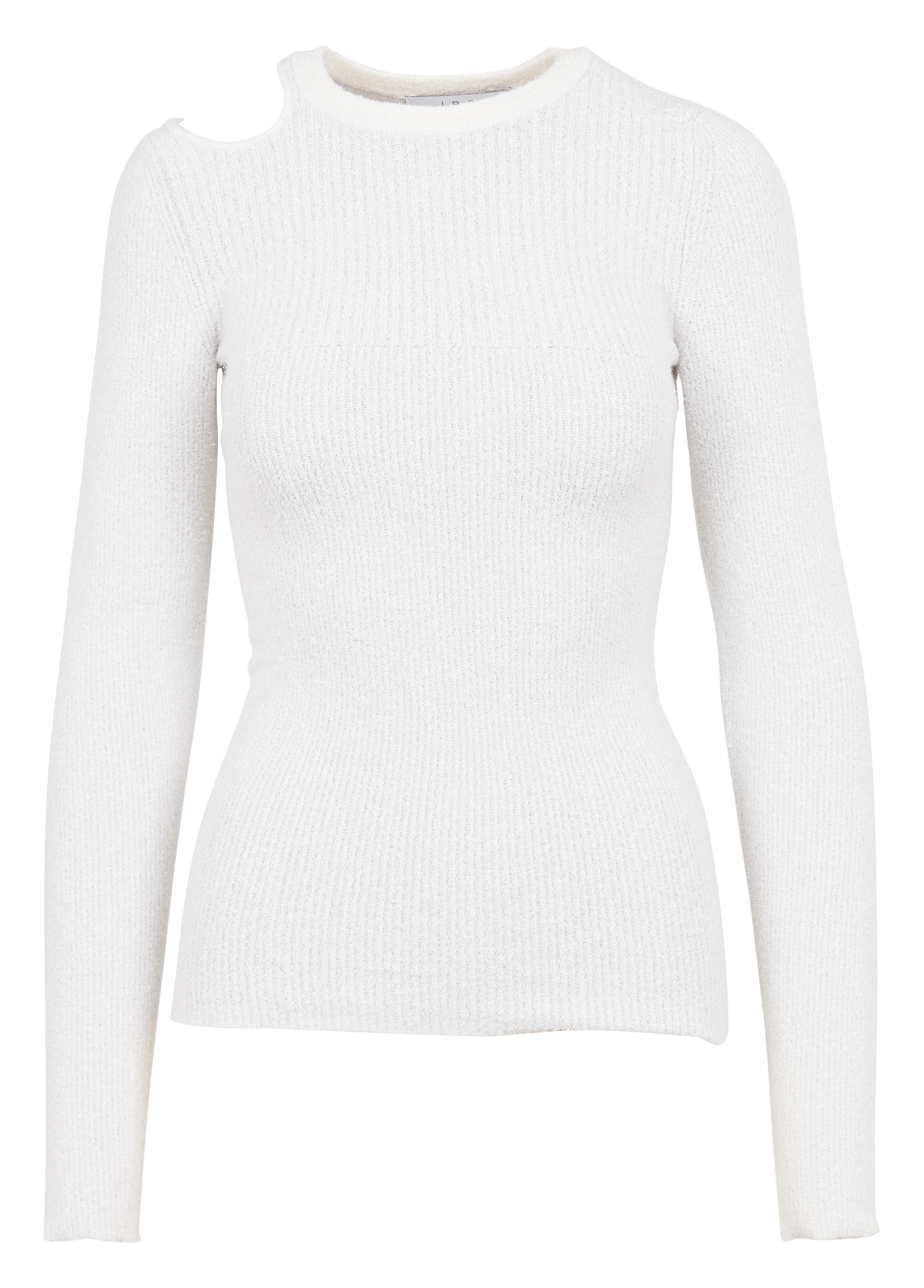 Pull col rond moulant IRO Beige