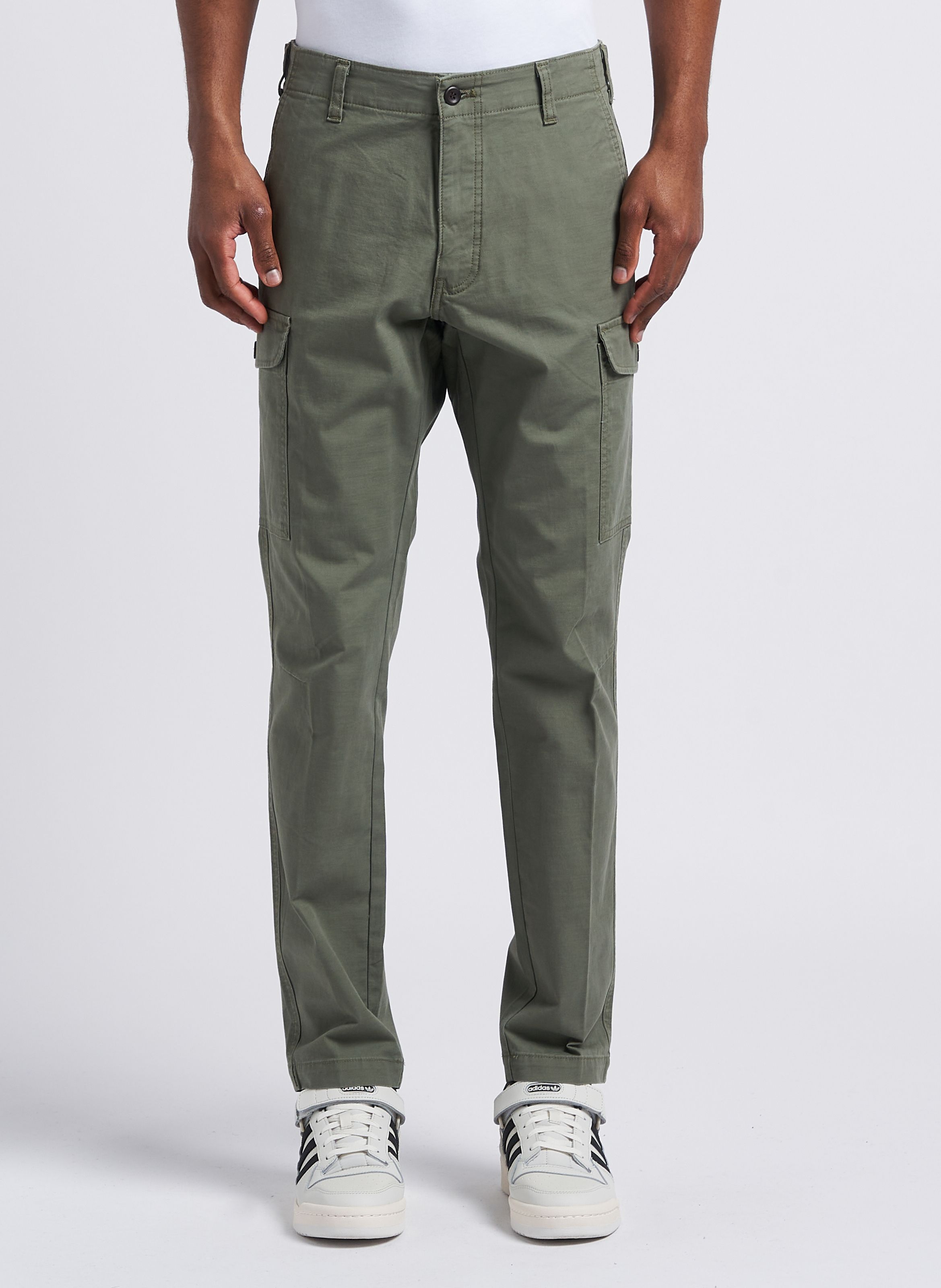 Stretch Cotton Cargo Pants Camo Dockers Men Place des Tendances