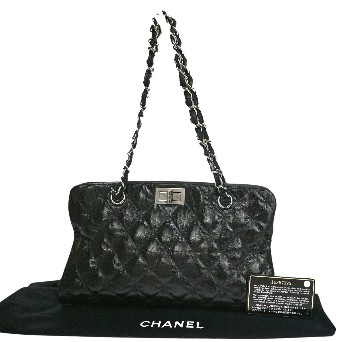 Sac D paule 2.55 Noir Chanel Seconde Main Femme Place des