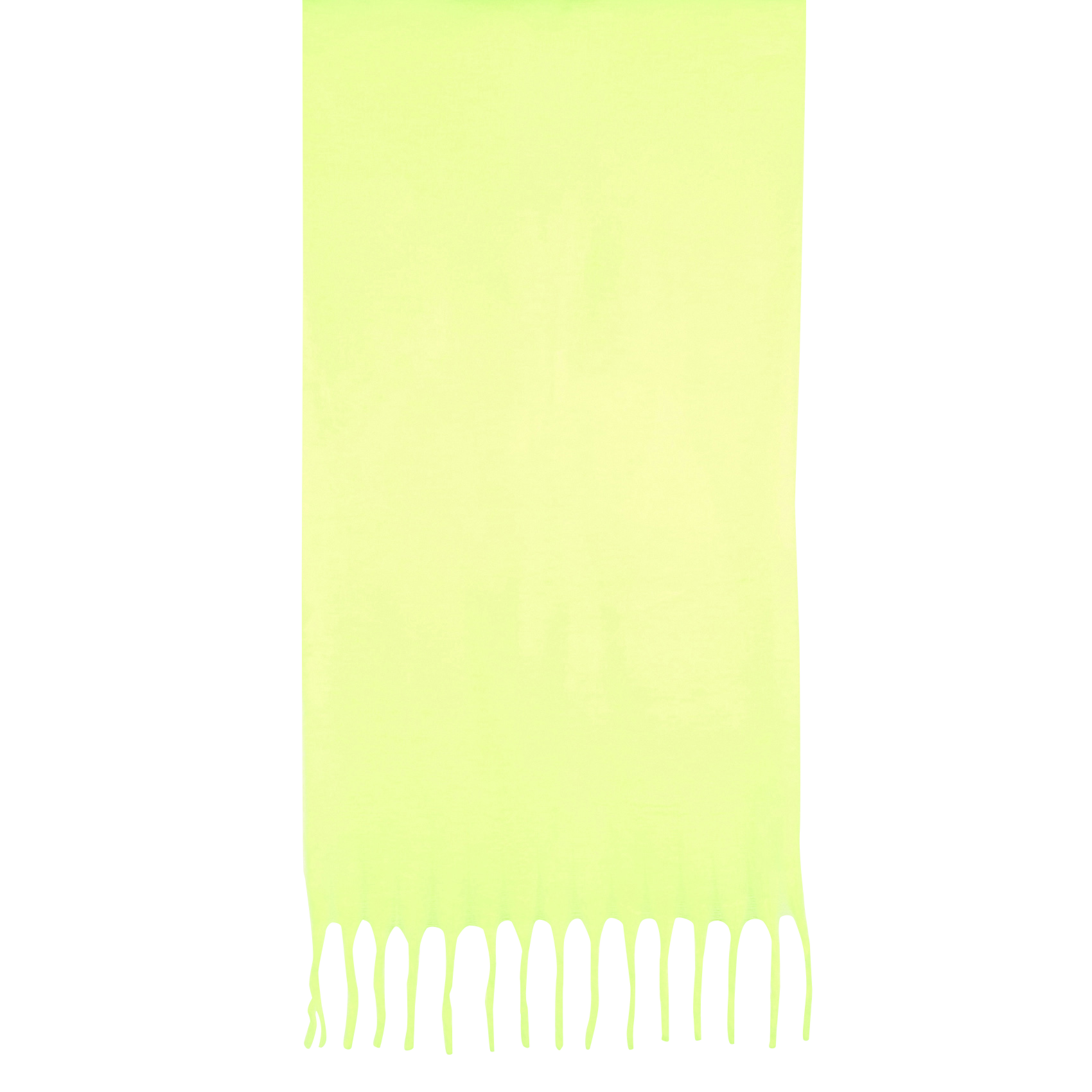 Echarpe à franges  AMERICAN VINTAGE Jaune