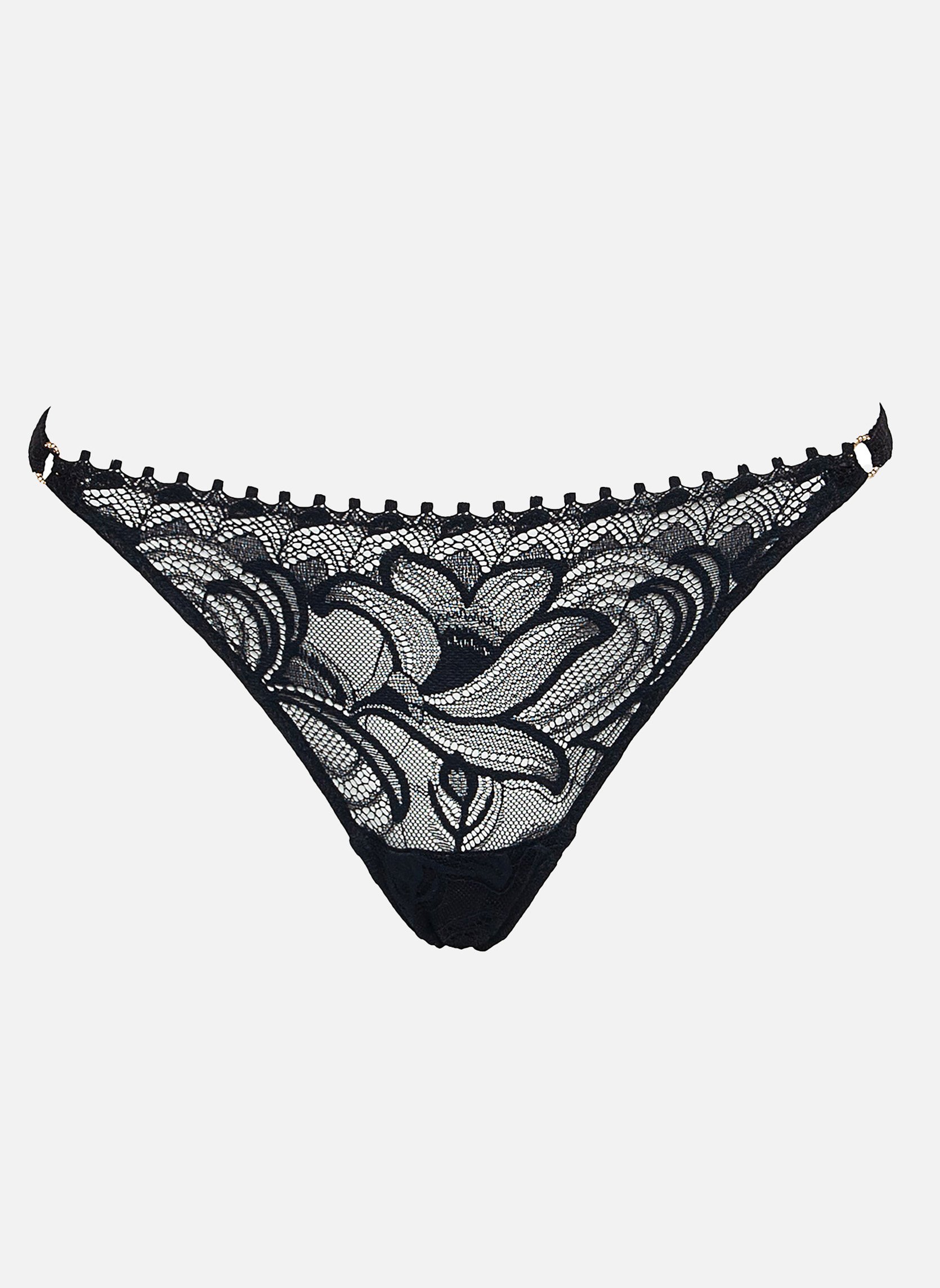Dark Fold panties HUIT Black