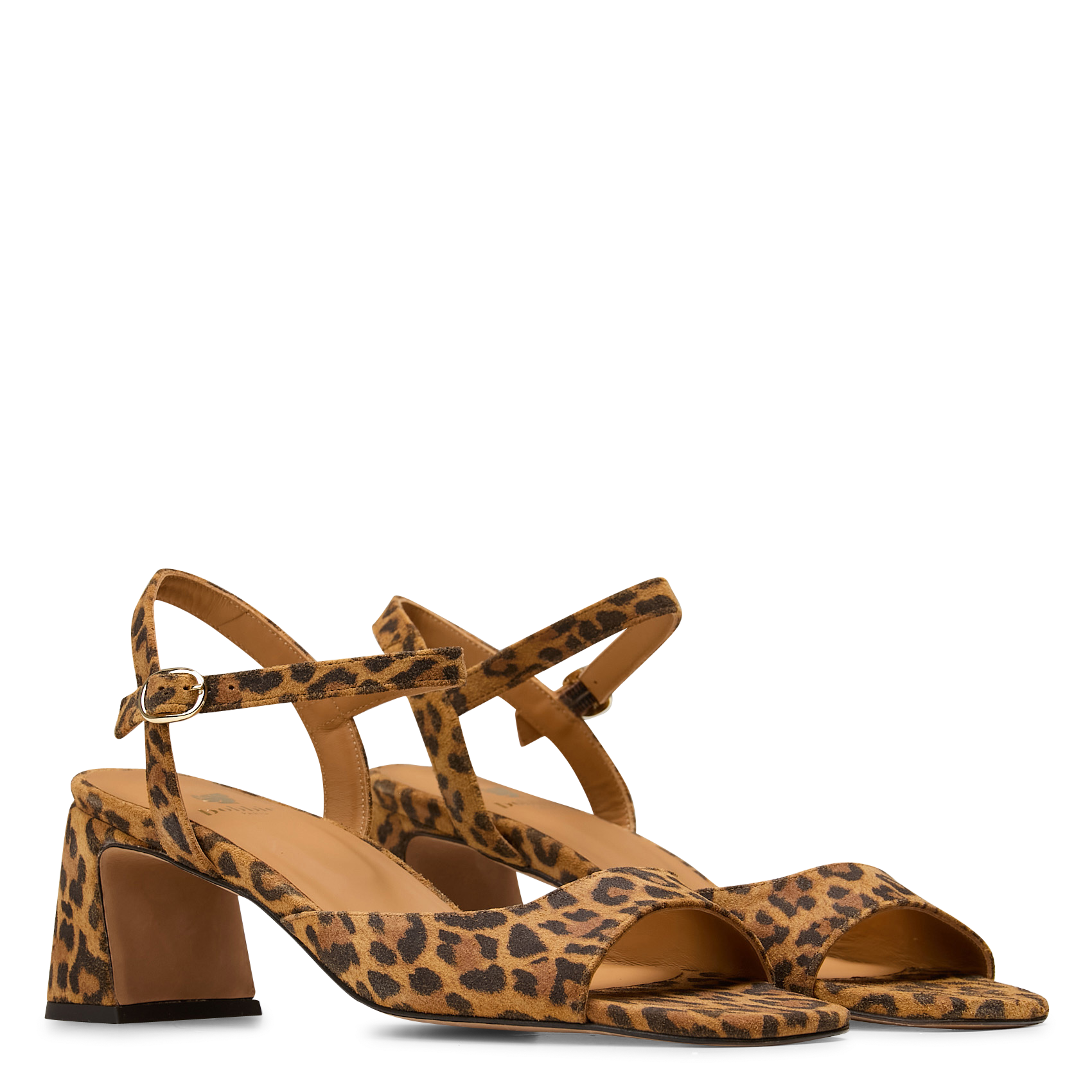 Sandales hautes en cuir BOBBIES Multicolore