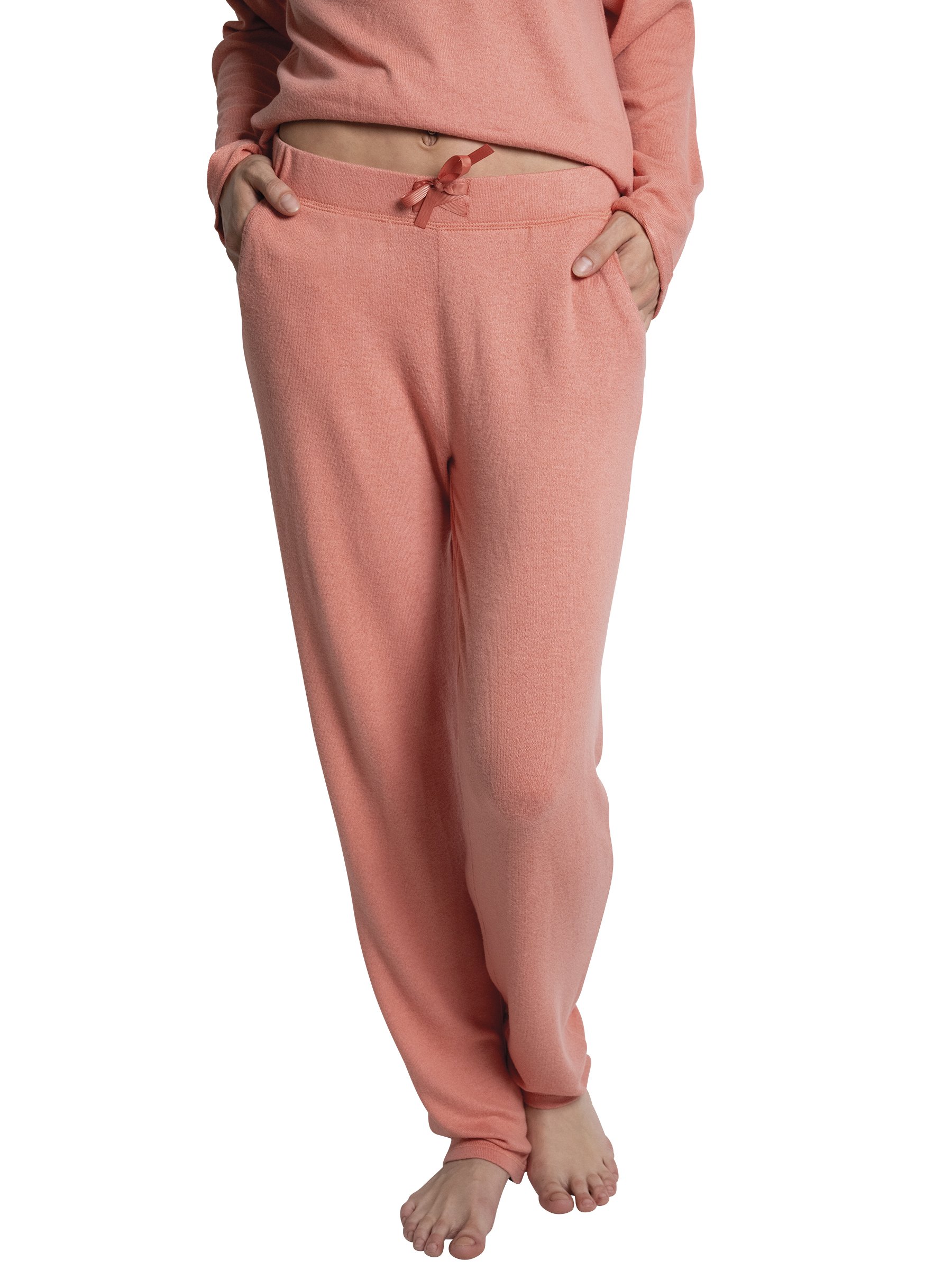 Straight cut fluid trousers PASSIONATA Pink