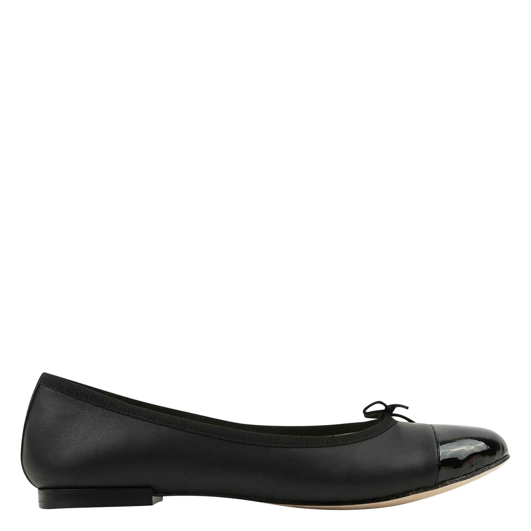 Two-tone ballet flats with contrasting toe REPETTO