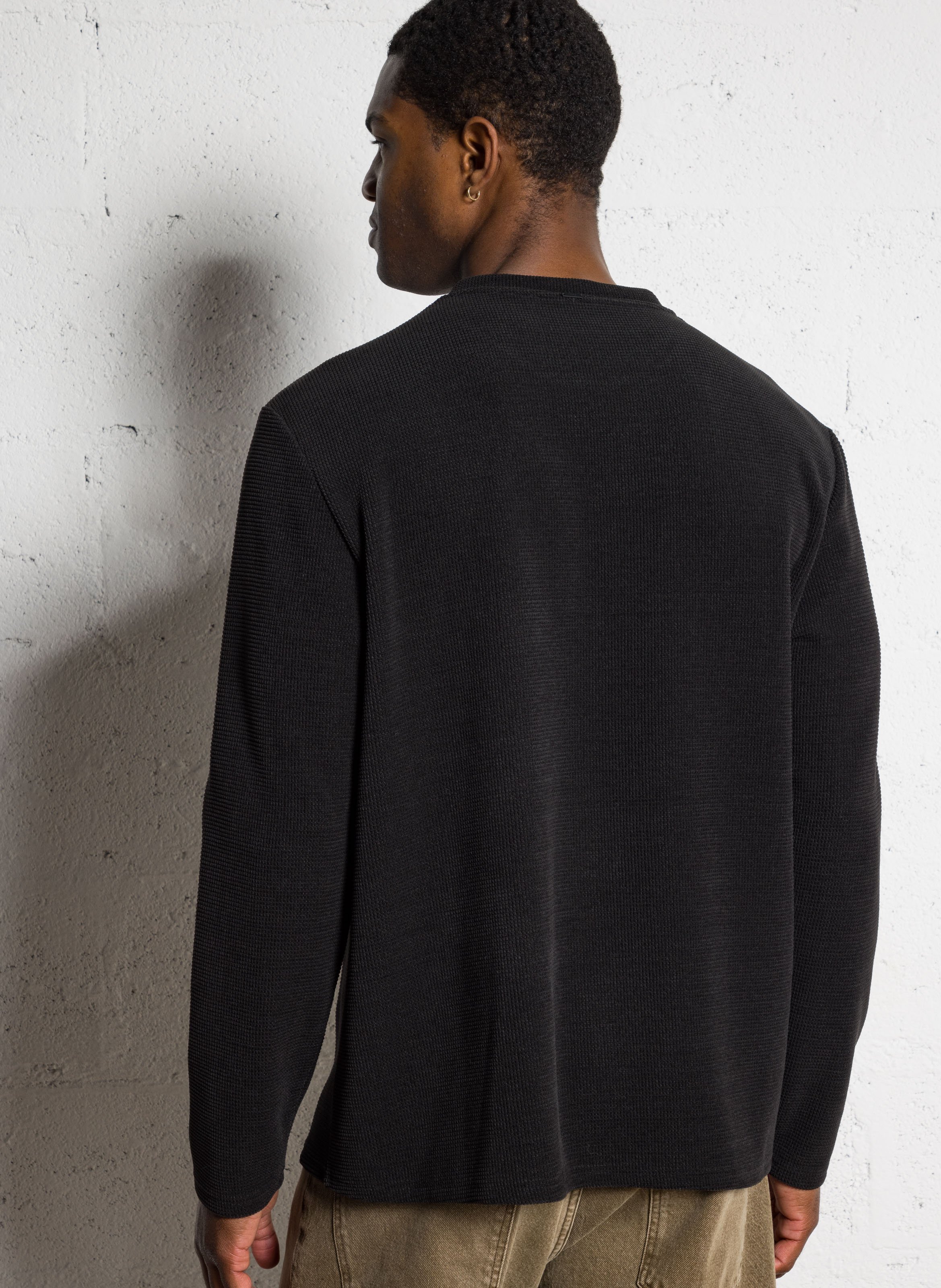 Tee-shirt col rond  IKKS Noir