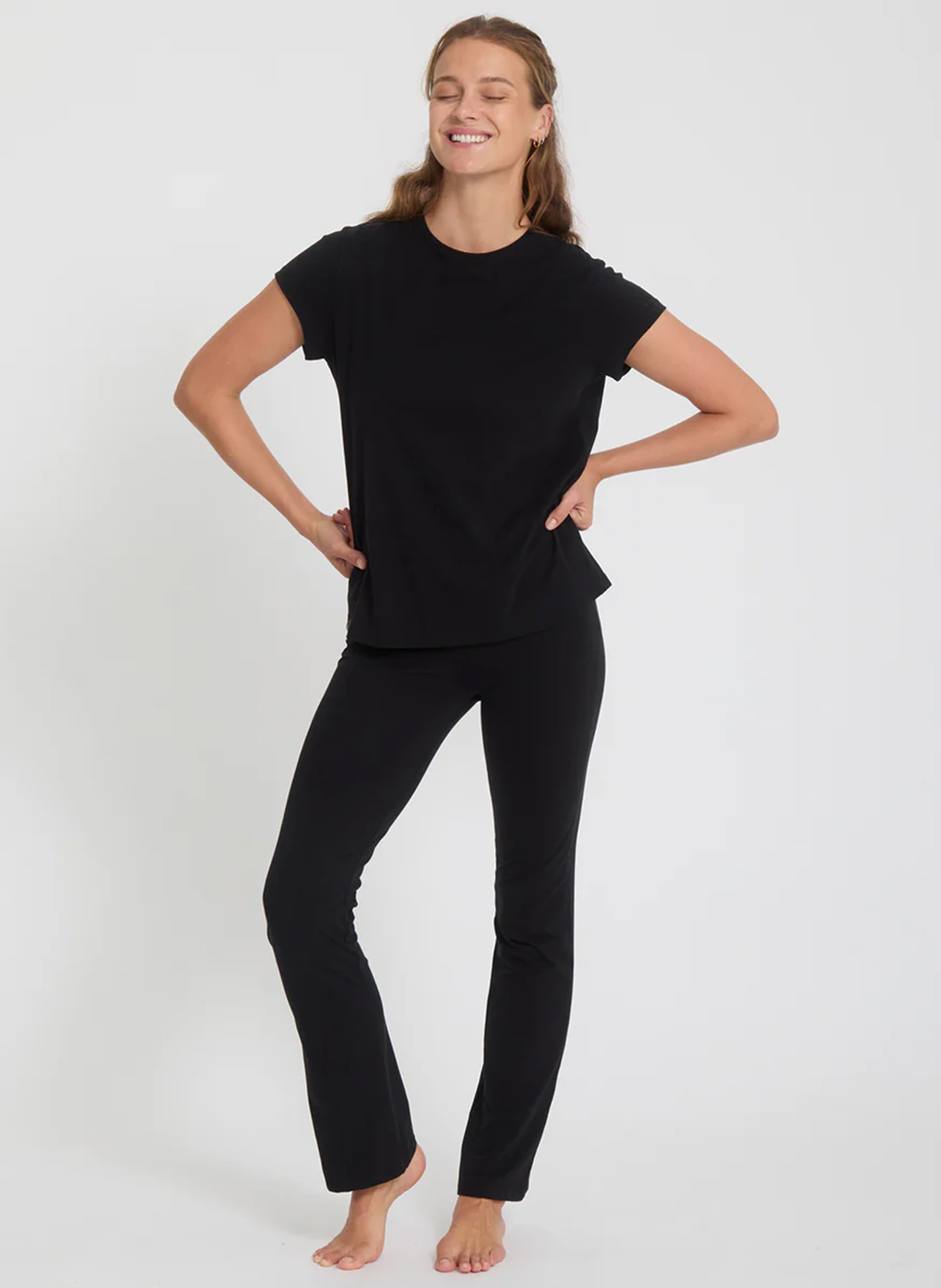 Tee-shirt droit sérigraphié au dos YOGA SEARCHER Multicolore