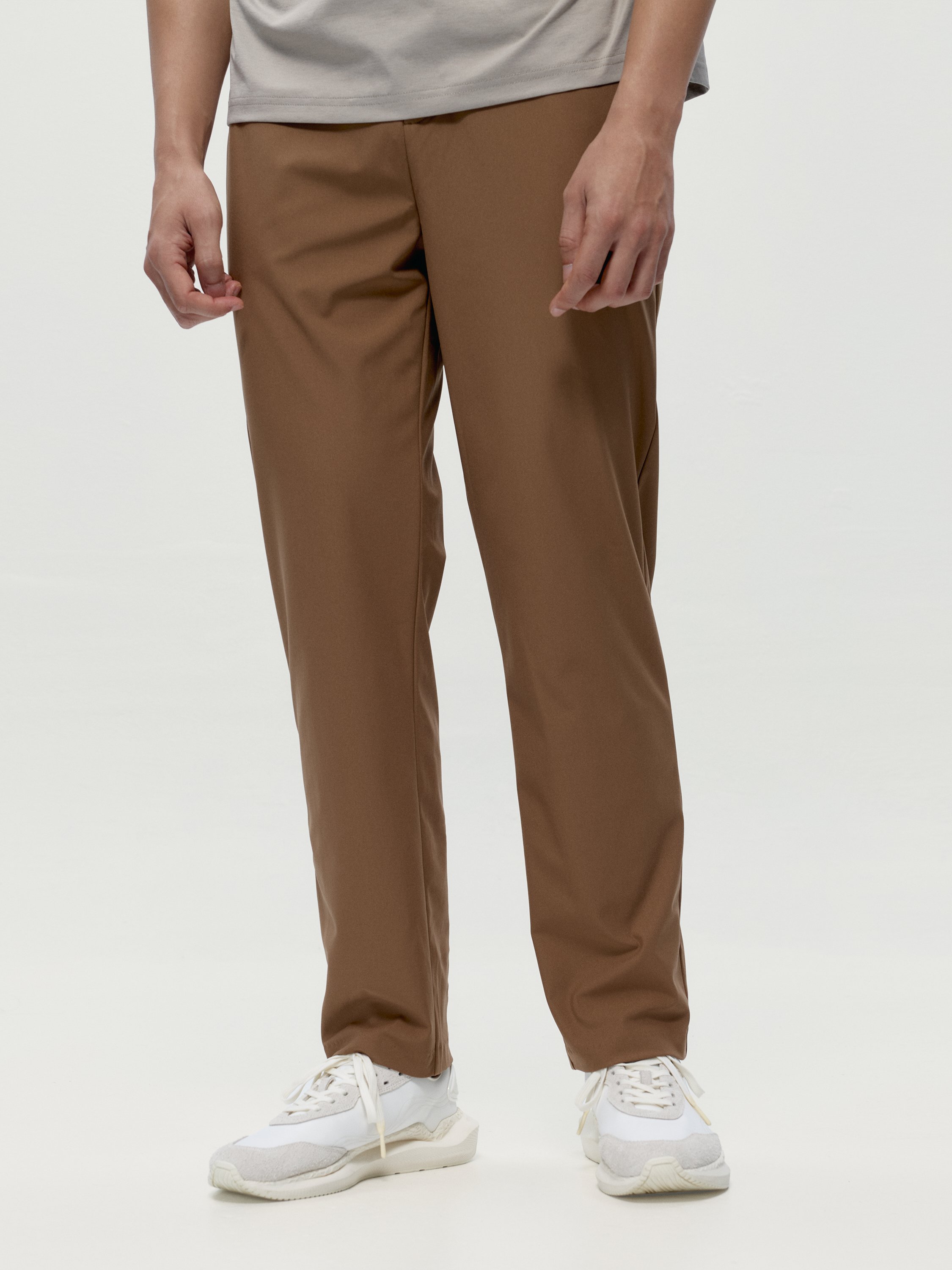Comfortable sports pants BORN LIVING YOGA Brown