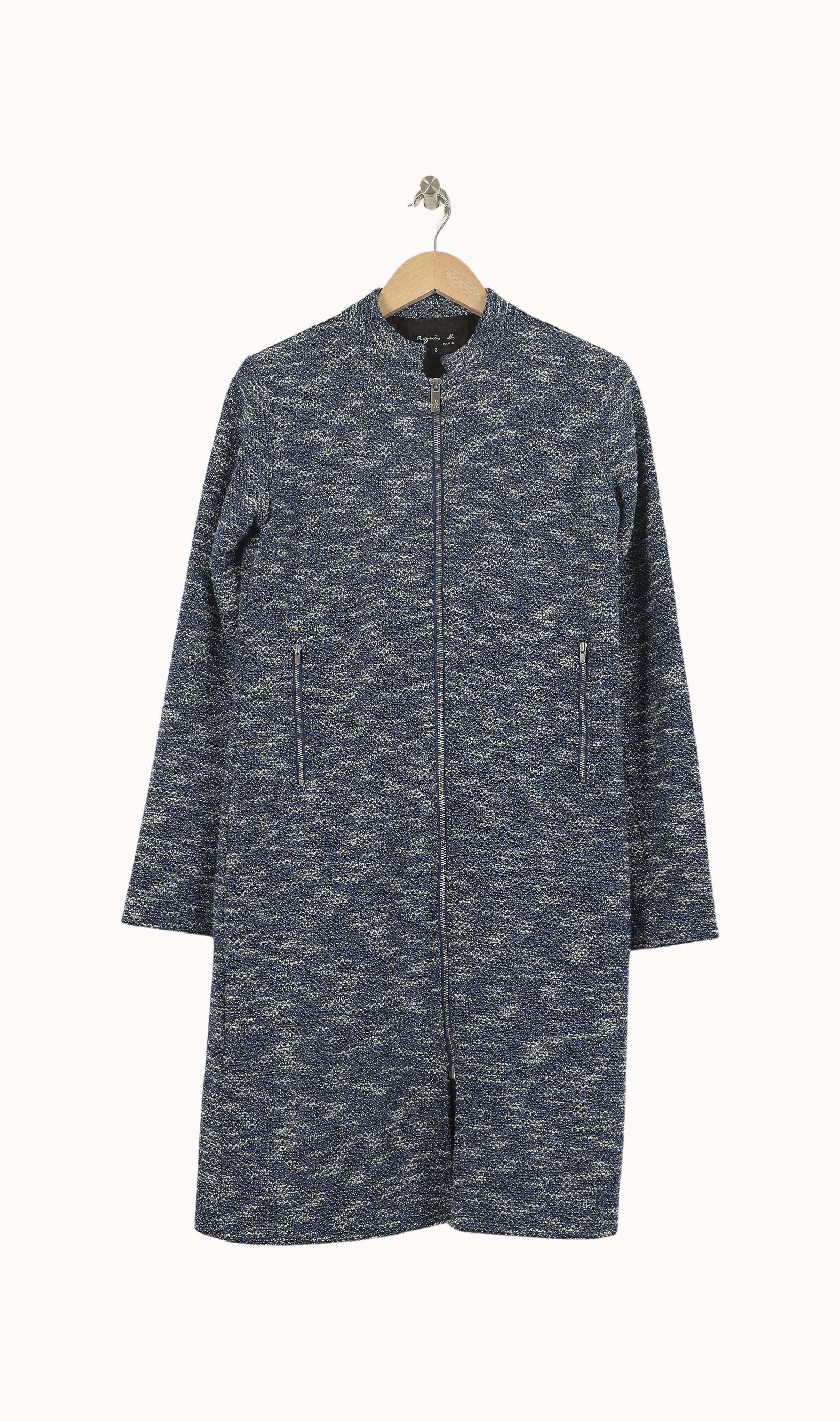 Long coat AGNES B. - Seconde Main Blue