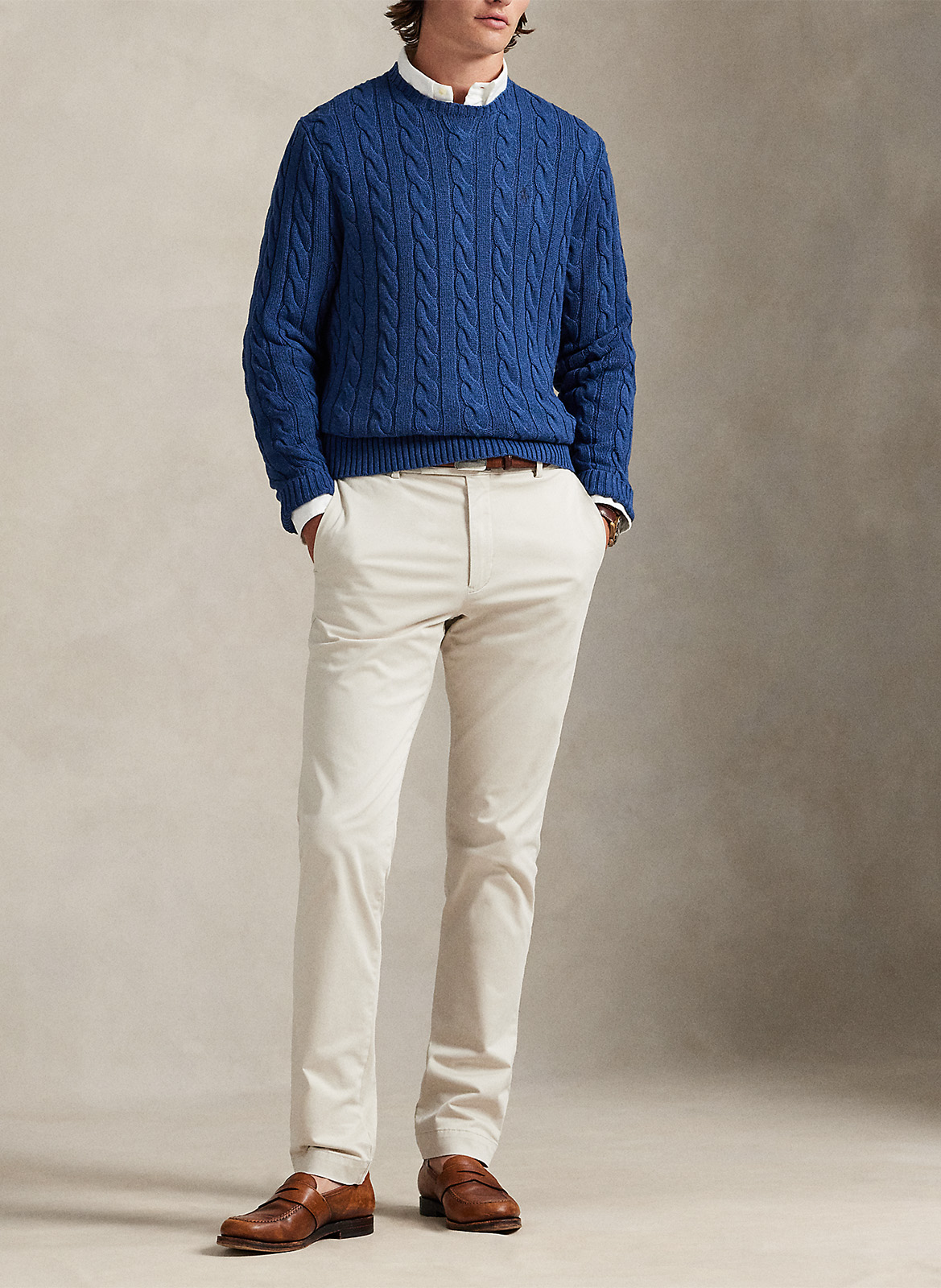 Cotton round-neck sweater  POLO RALPH LAUREN Blue